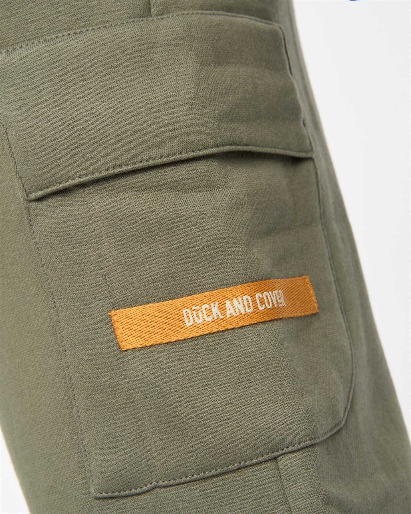 Mens Adamsberg Hoodie & Joggers Set Dark Olive