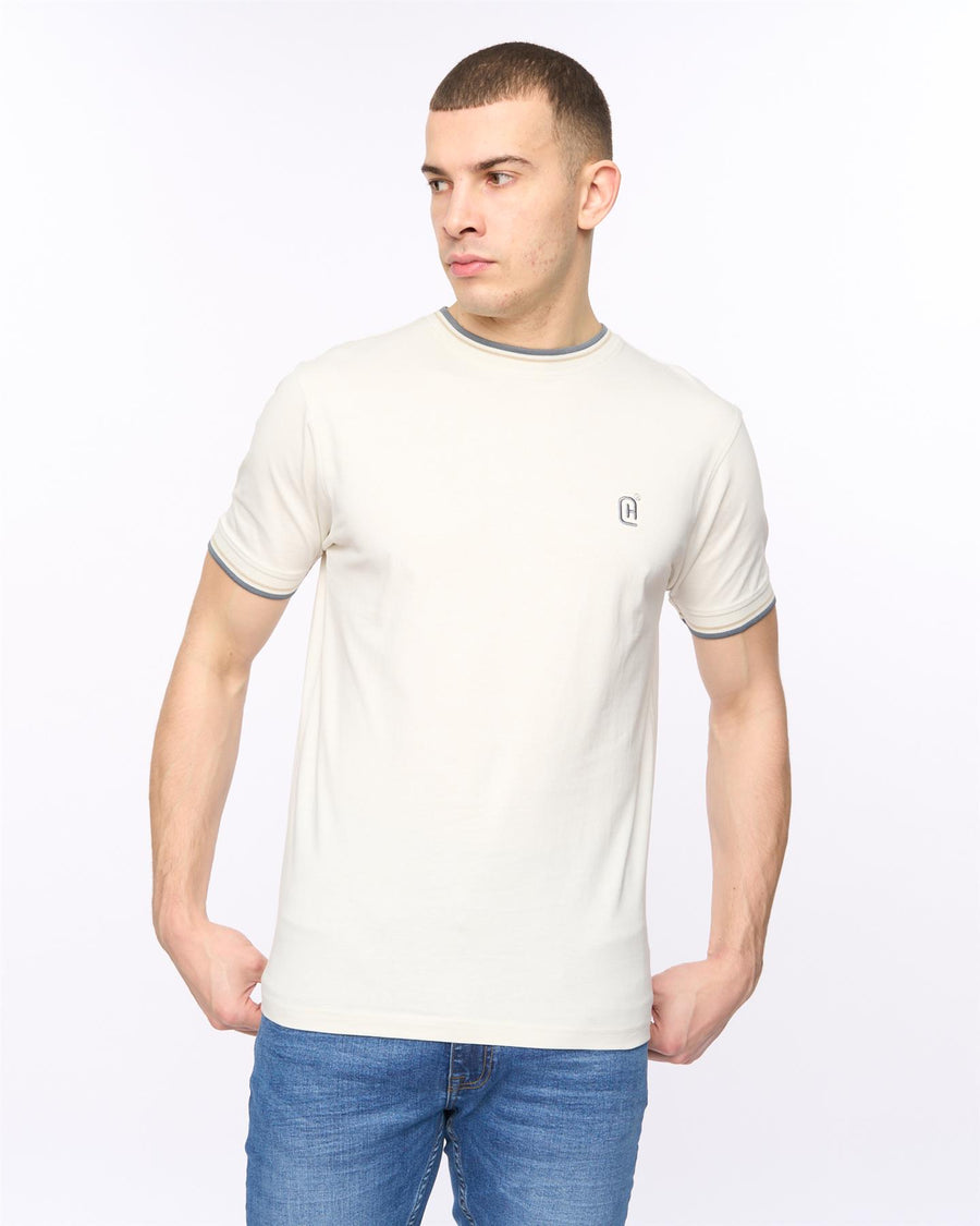 Mens Deuxtip T-Shirt Off White