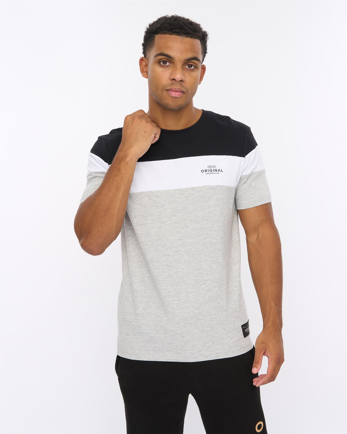 Mens Pattermay T-Shirt Black