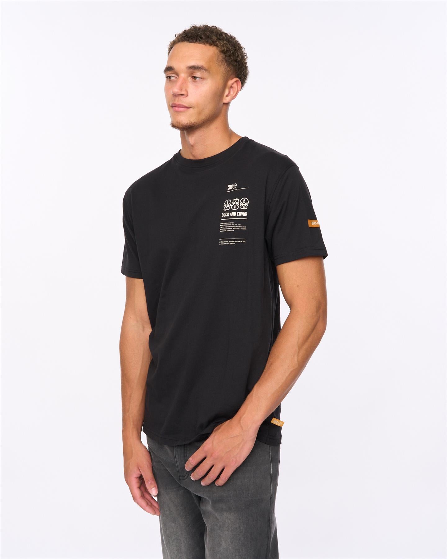 Mens Cramptone T-Shirt Black