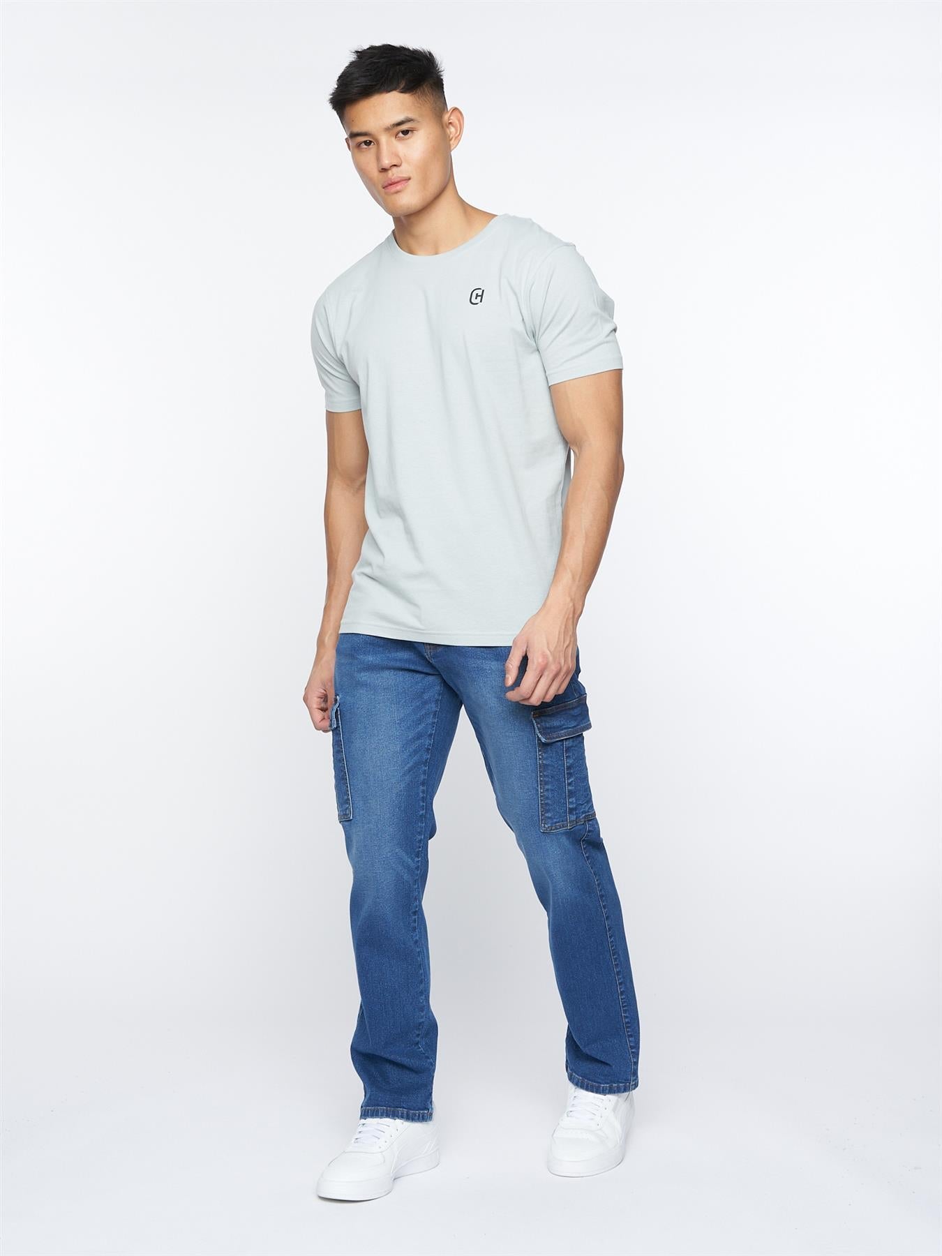Kremtap Cargo Jeans Stone Wash