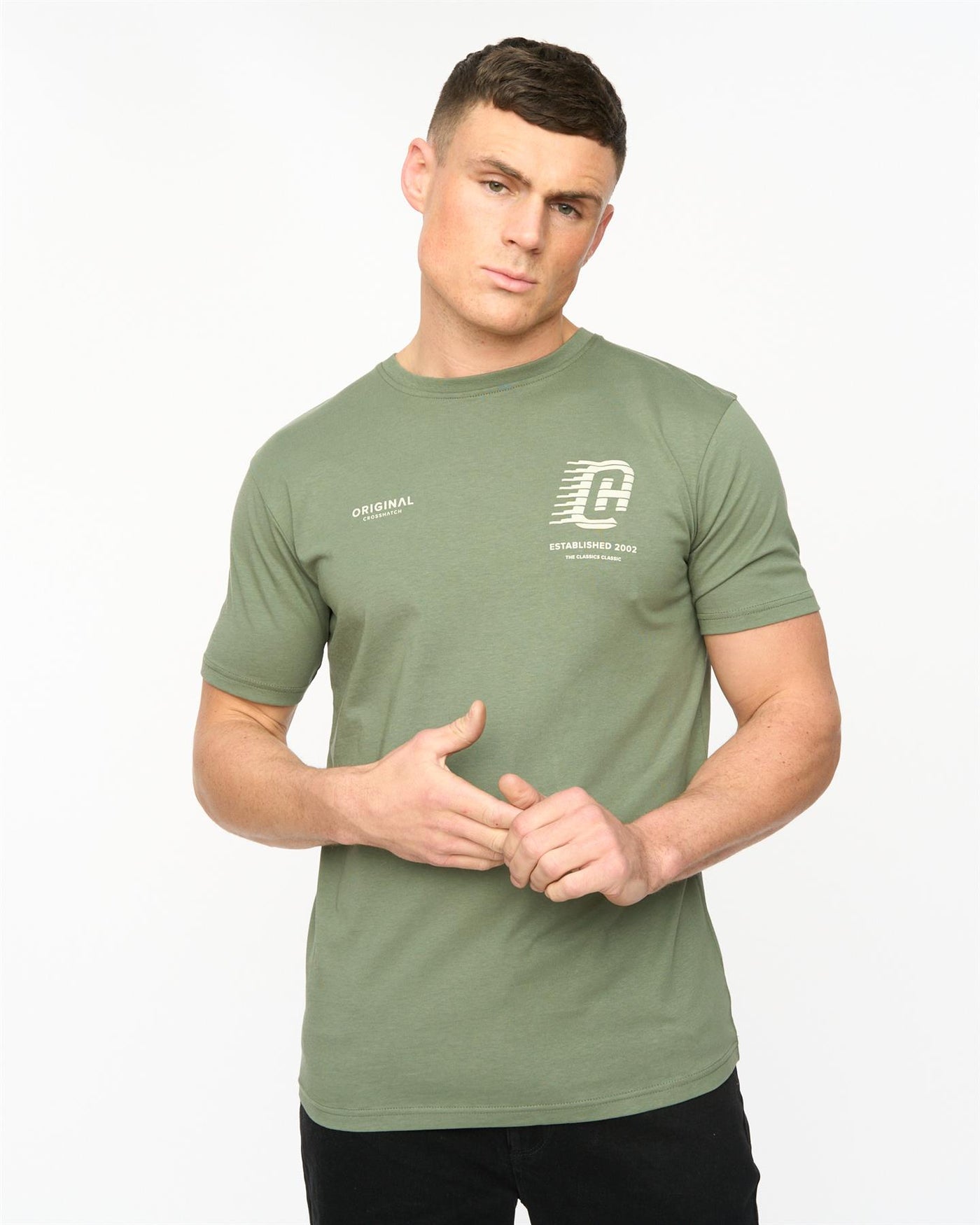 Mens Morville T-Shirt Olive