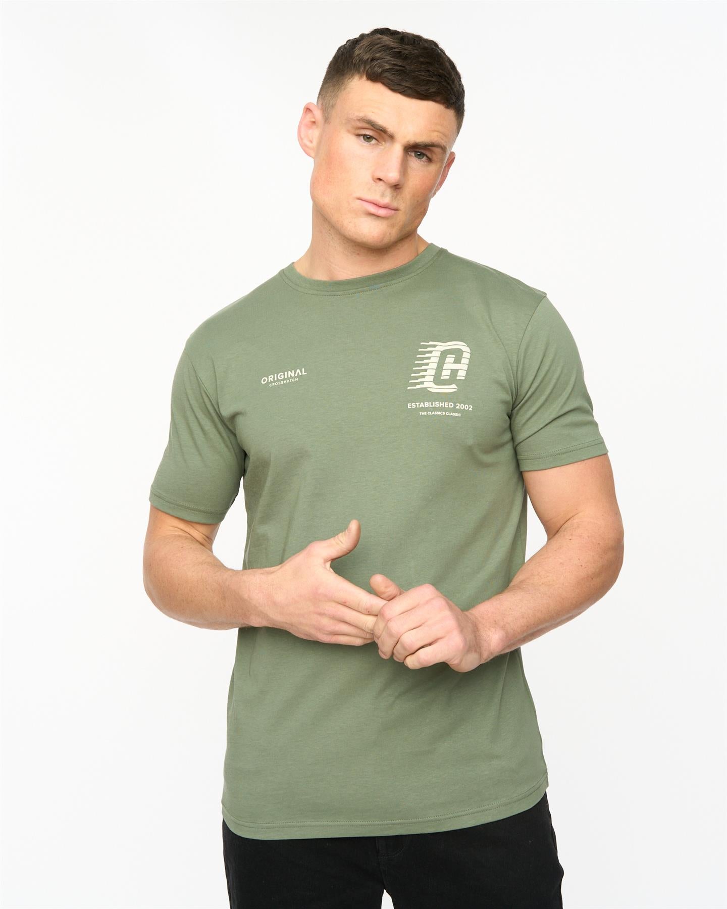Mens Morville T-Shirt Olive