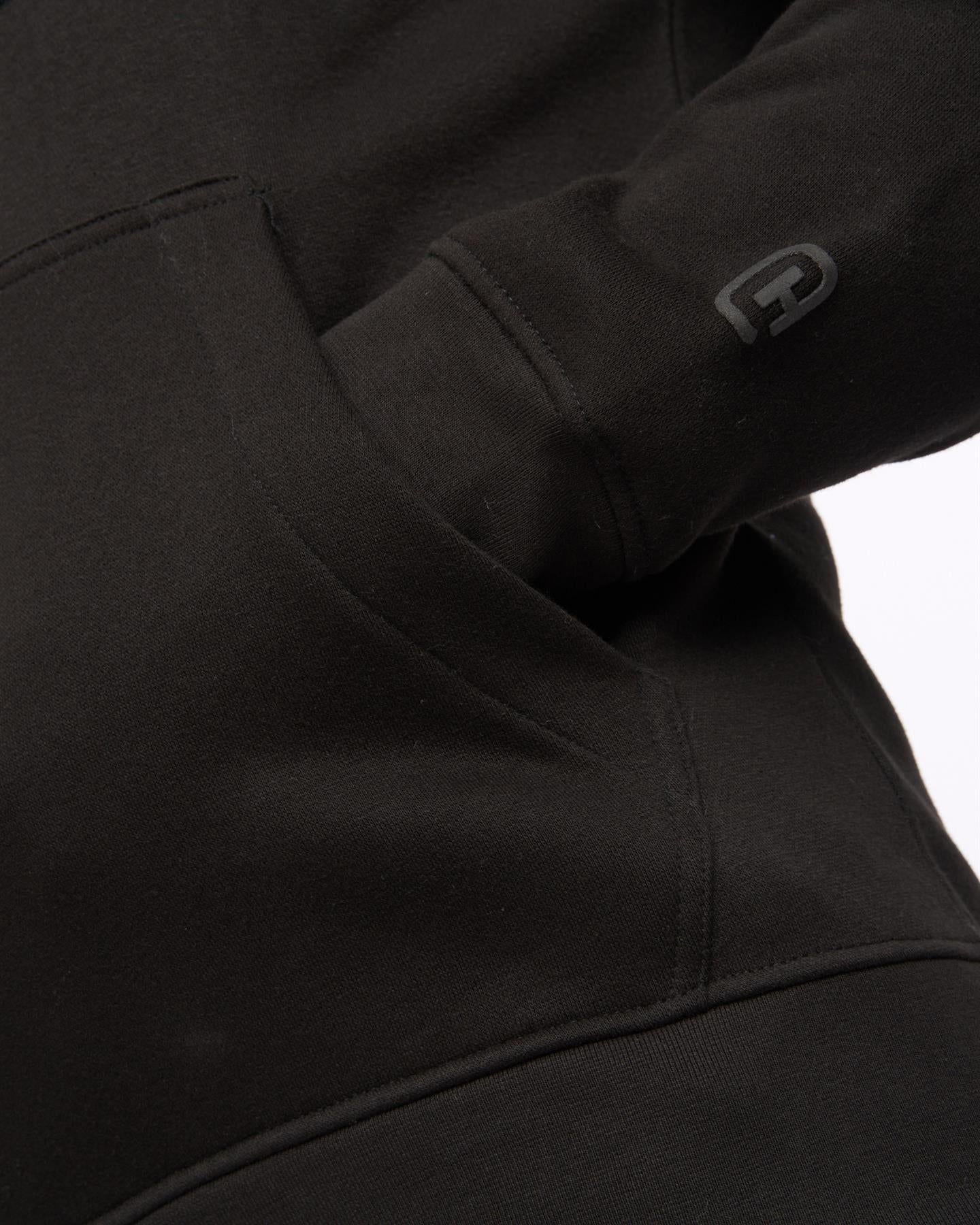 Mens Traptons Hoodie Black