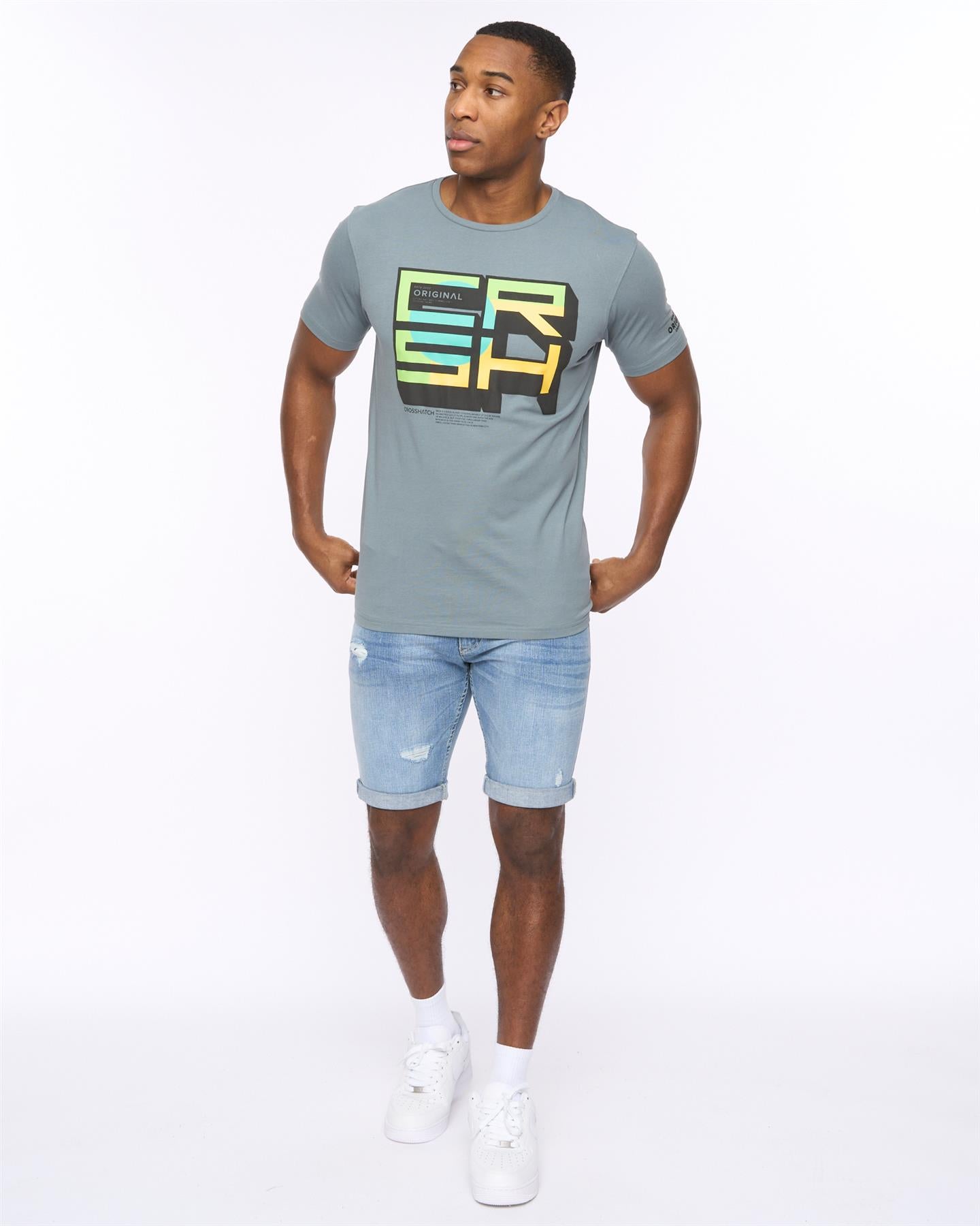 Mens Boxvibe T-Shirt Blue