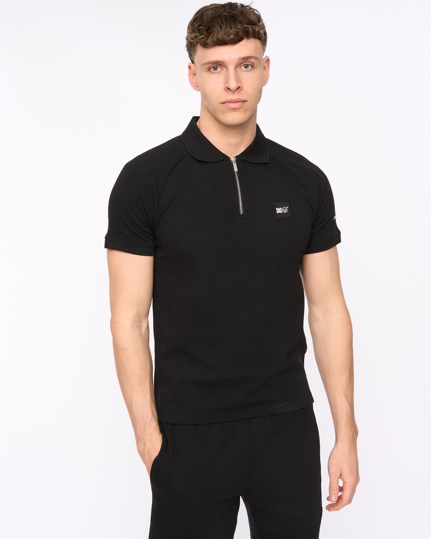 Mens Topfield Polo Black