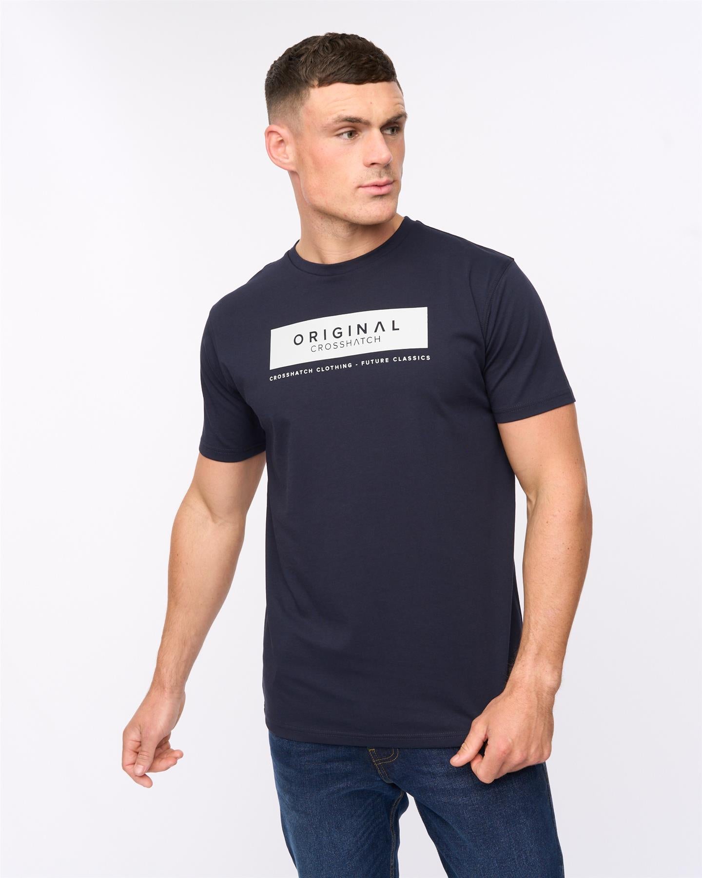 Mens Jamstate T-Shirt Navy