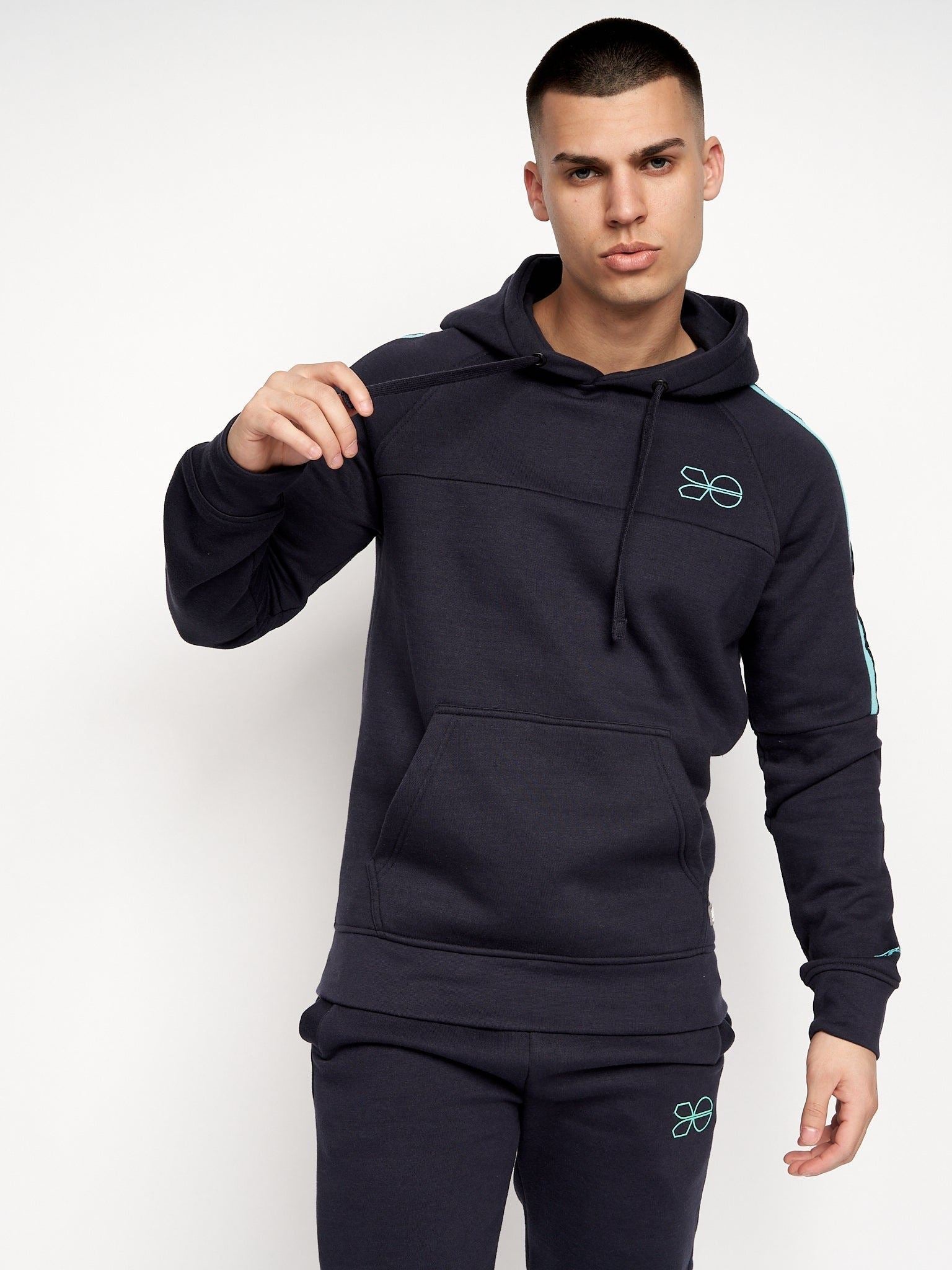 Mens Chillmake Hoodie Navy