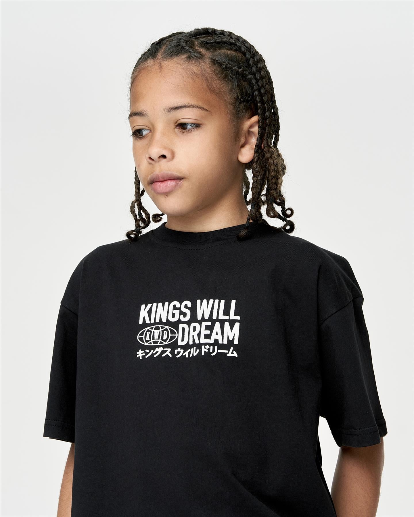Kids Boys Studio Title T-Shirt Black