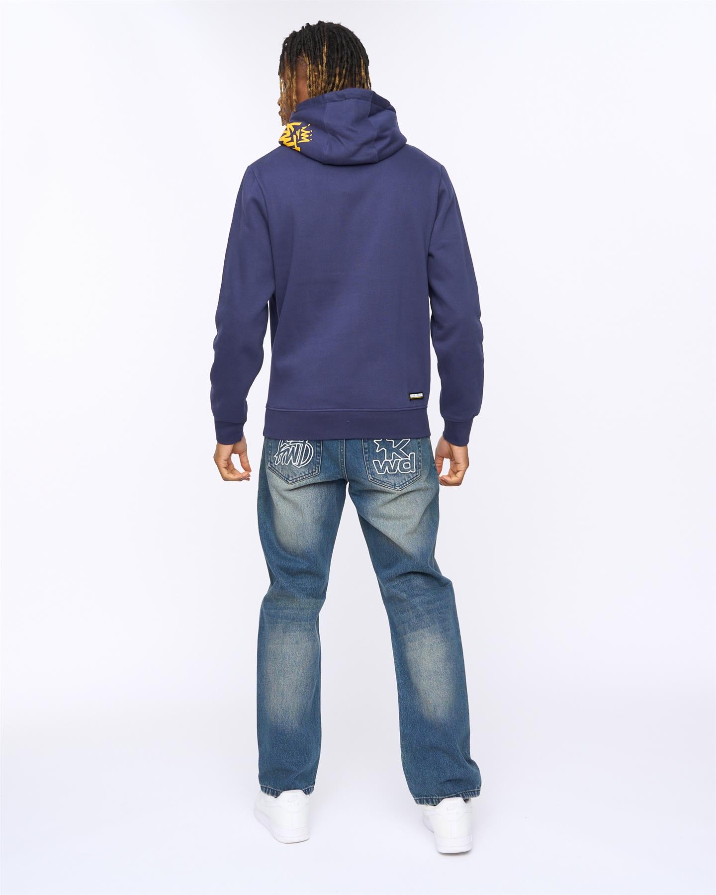 Mens Built Hoodie Navy