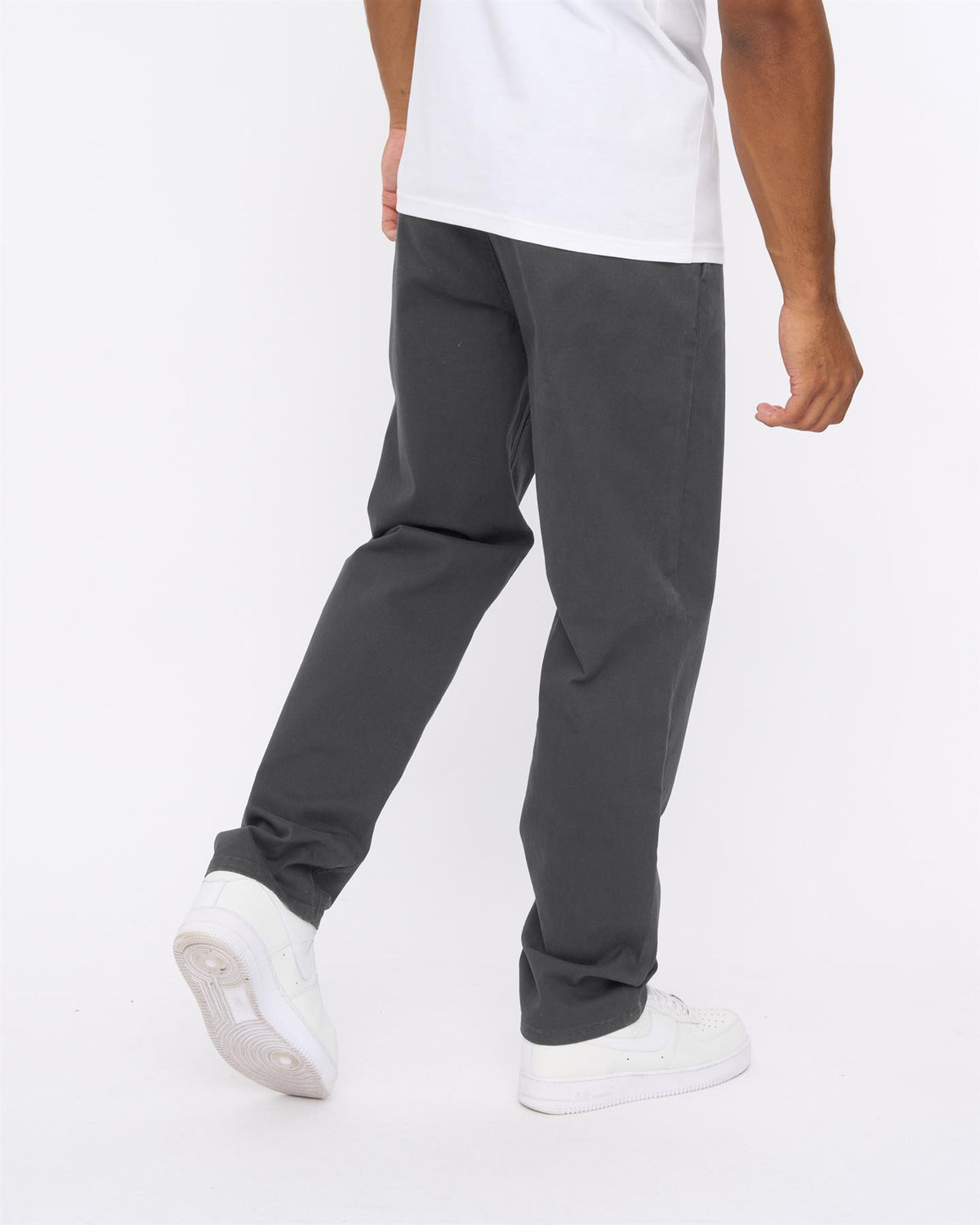 Mens Chalford Baggy Chinos Anthracite