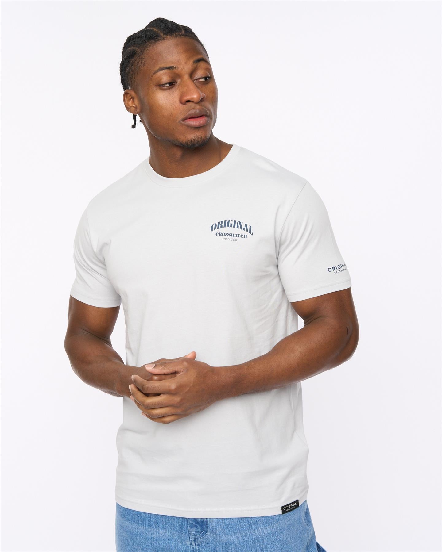 Mens Labstock T-Shirt Light Blue