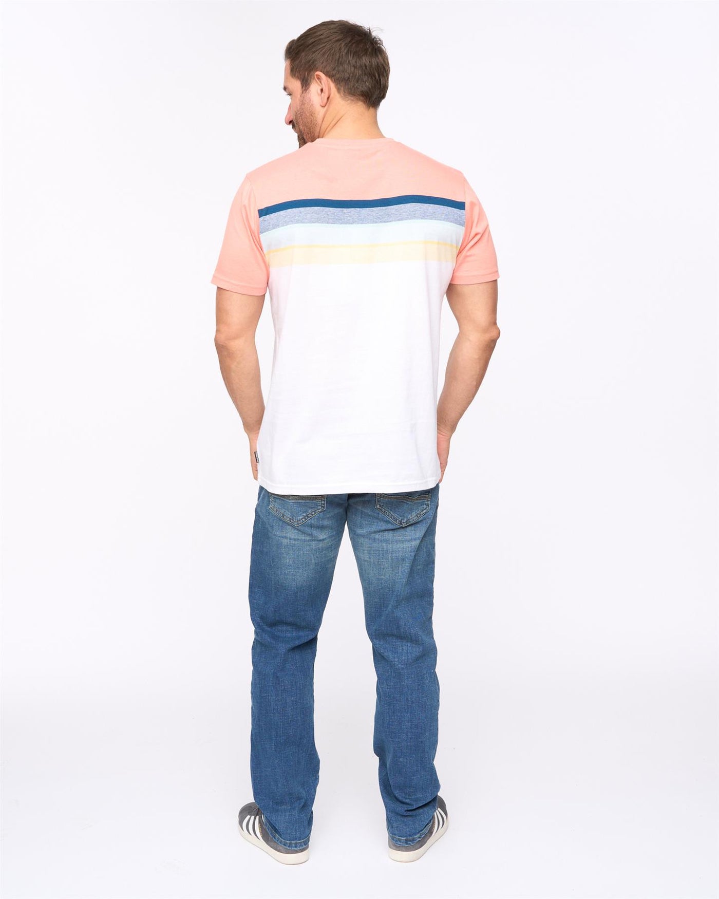 Mens Fenshaw T-Shirt Coral