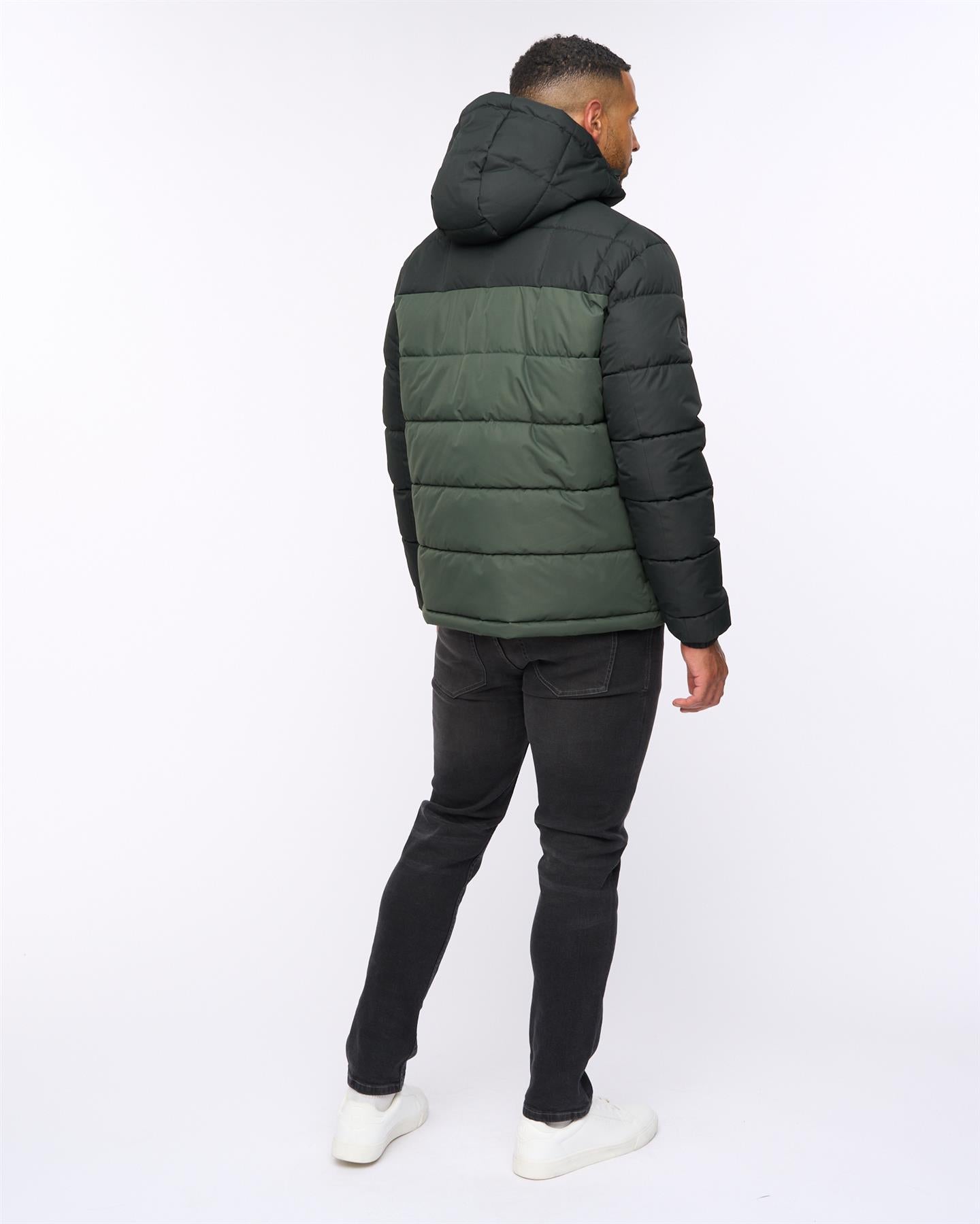 Archdale Puffer Jacket Dark Olive/Olive