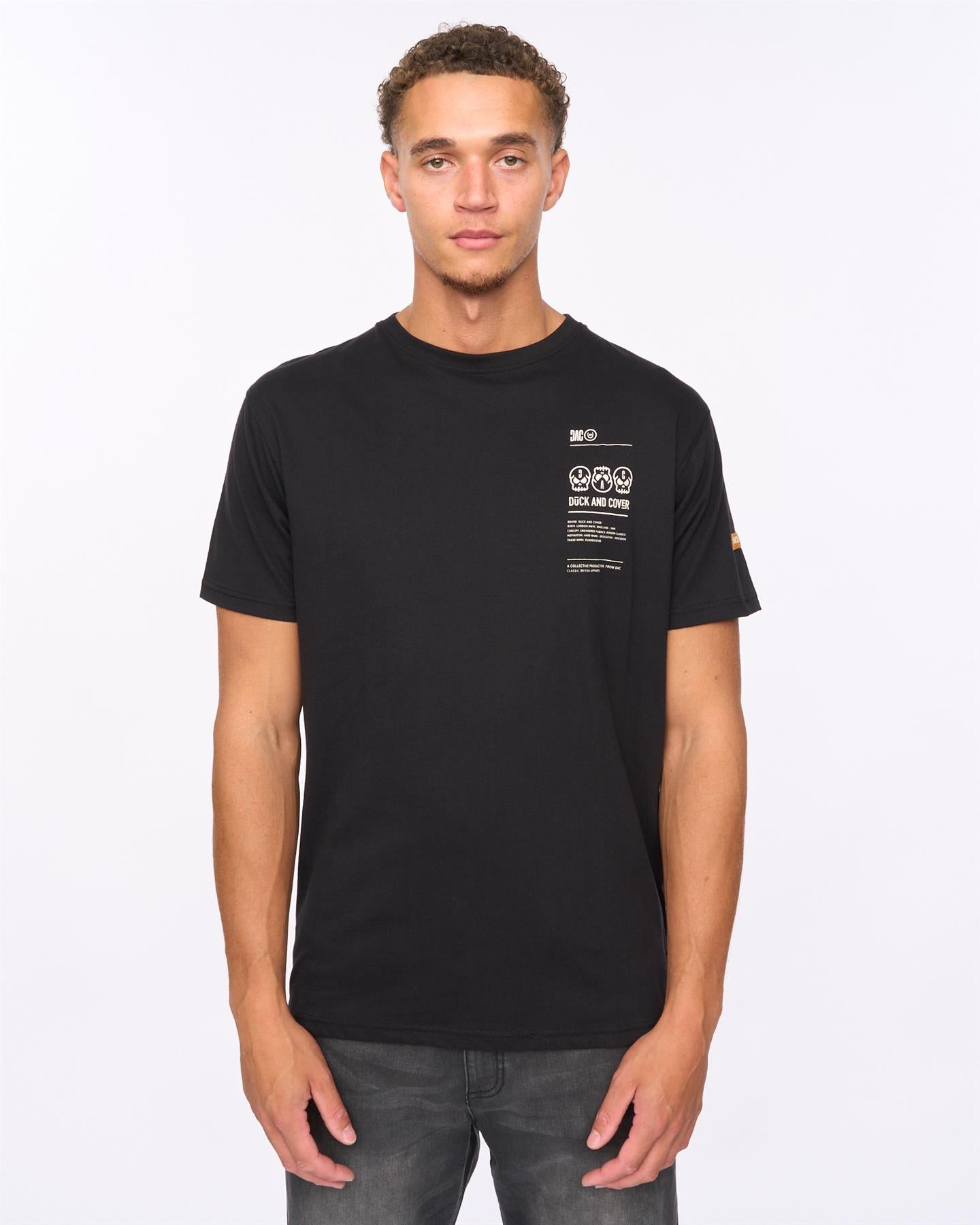Mens Cramptone T-Shirt Black