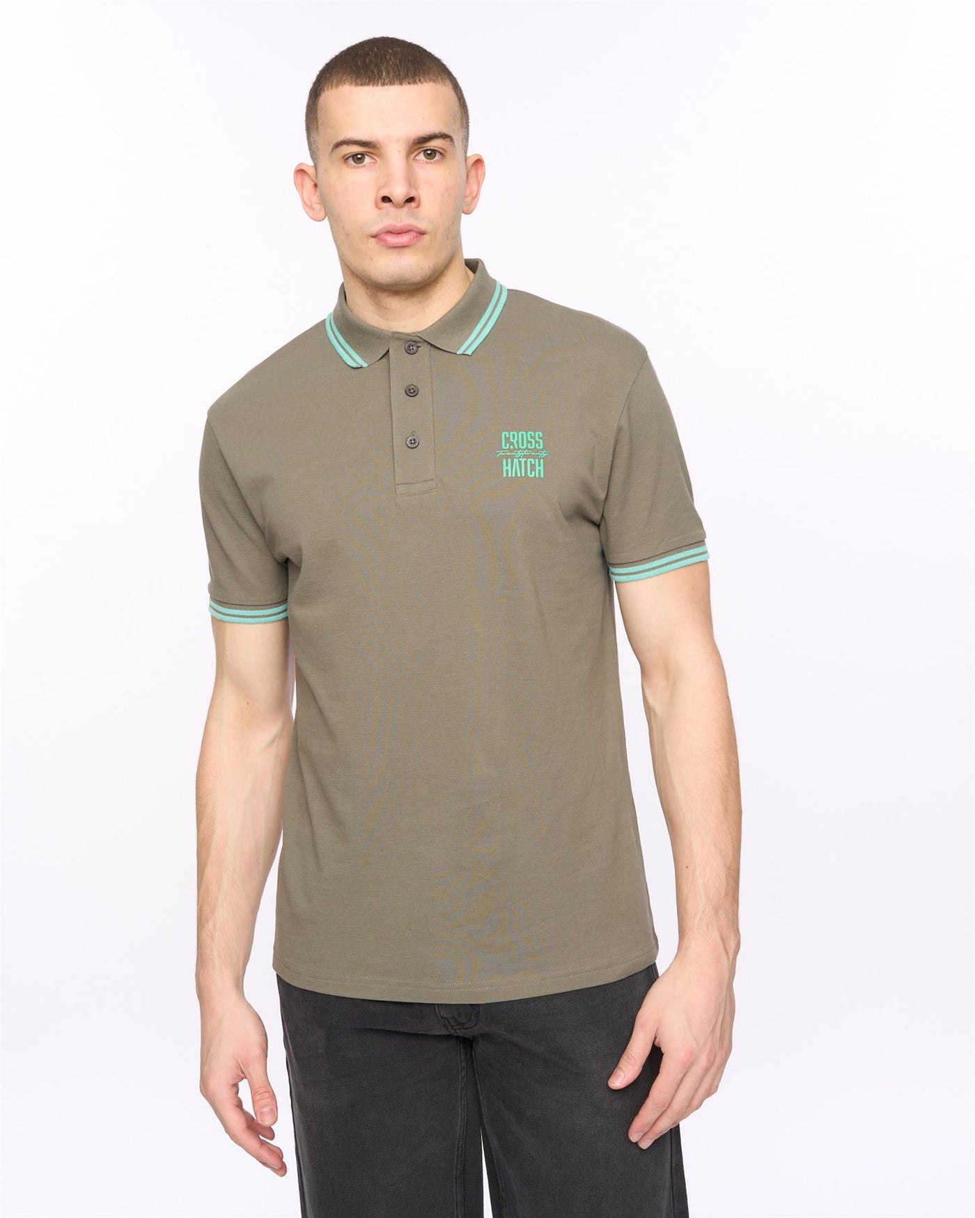 Mens Changra Polo Dark Sage
