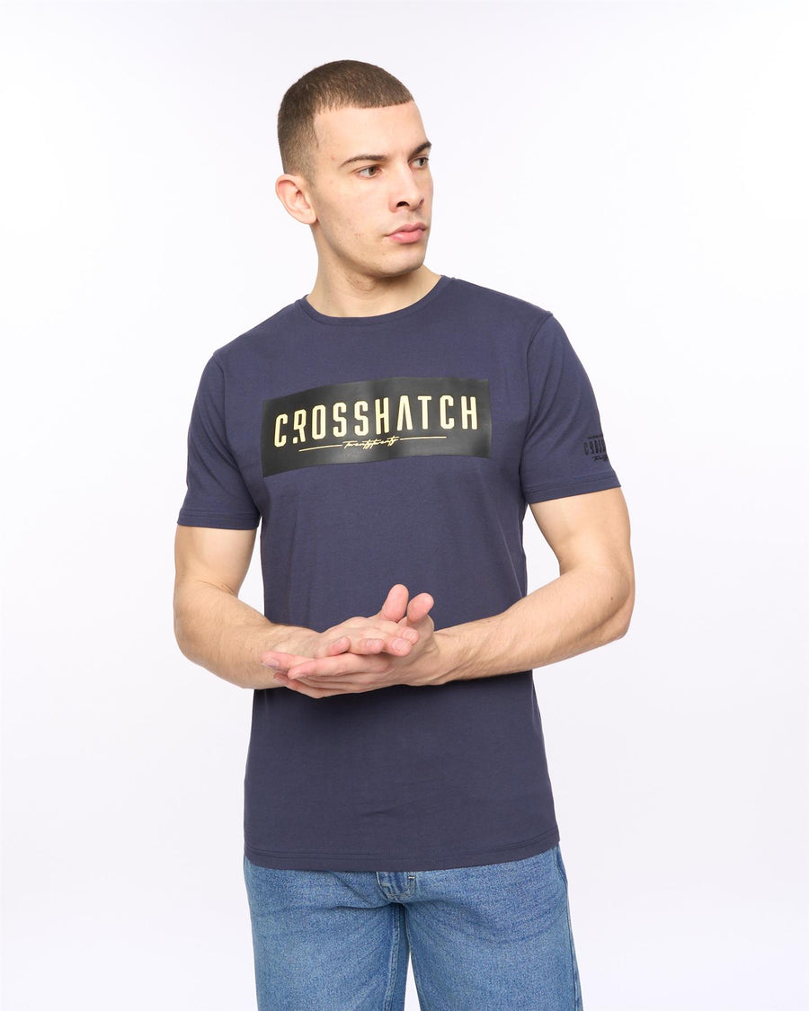 Mens Changra T-Shirt Blue Night