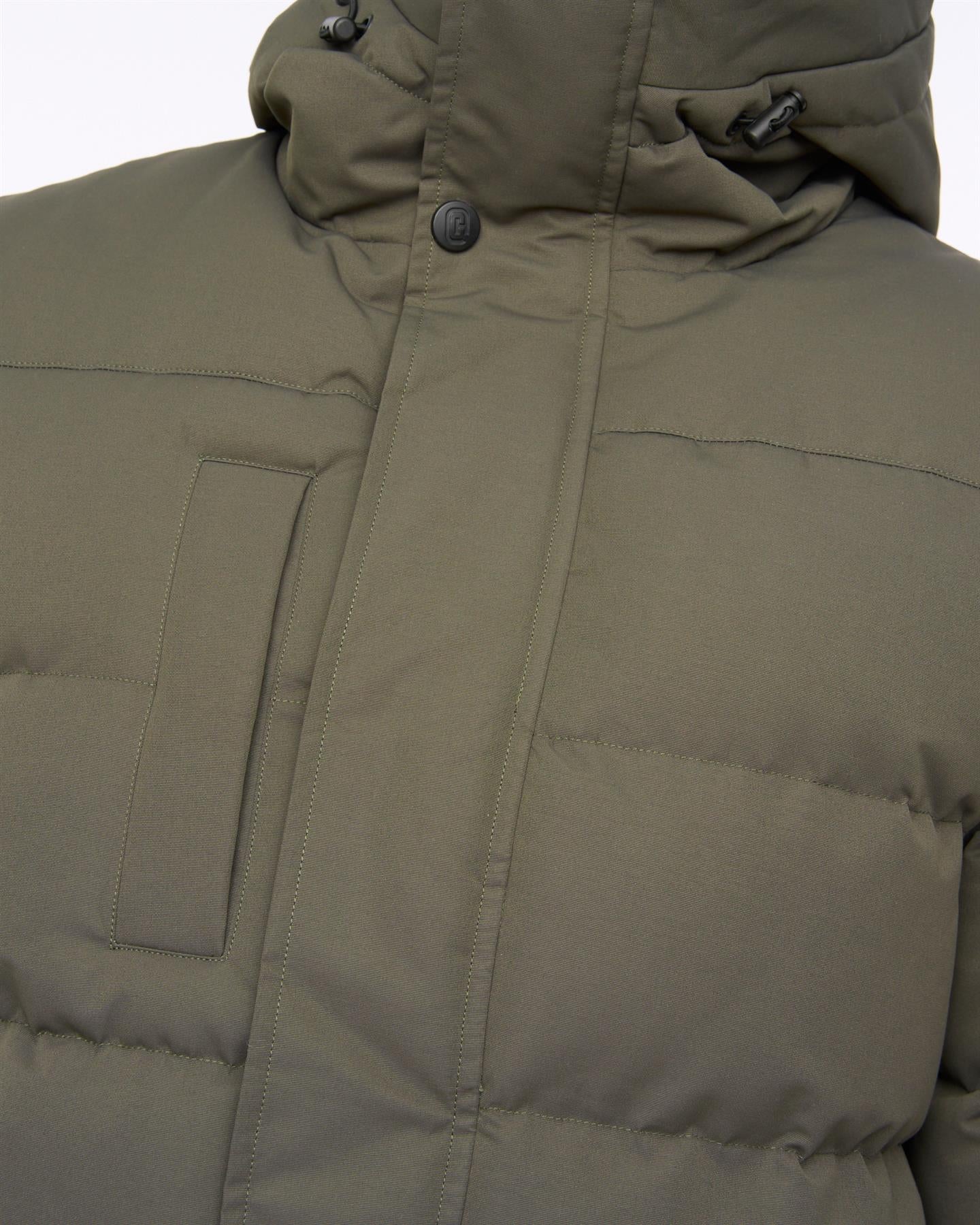 Mens Milwaka Long Jacket Olive