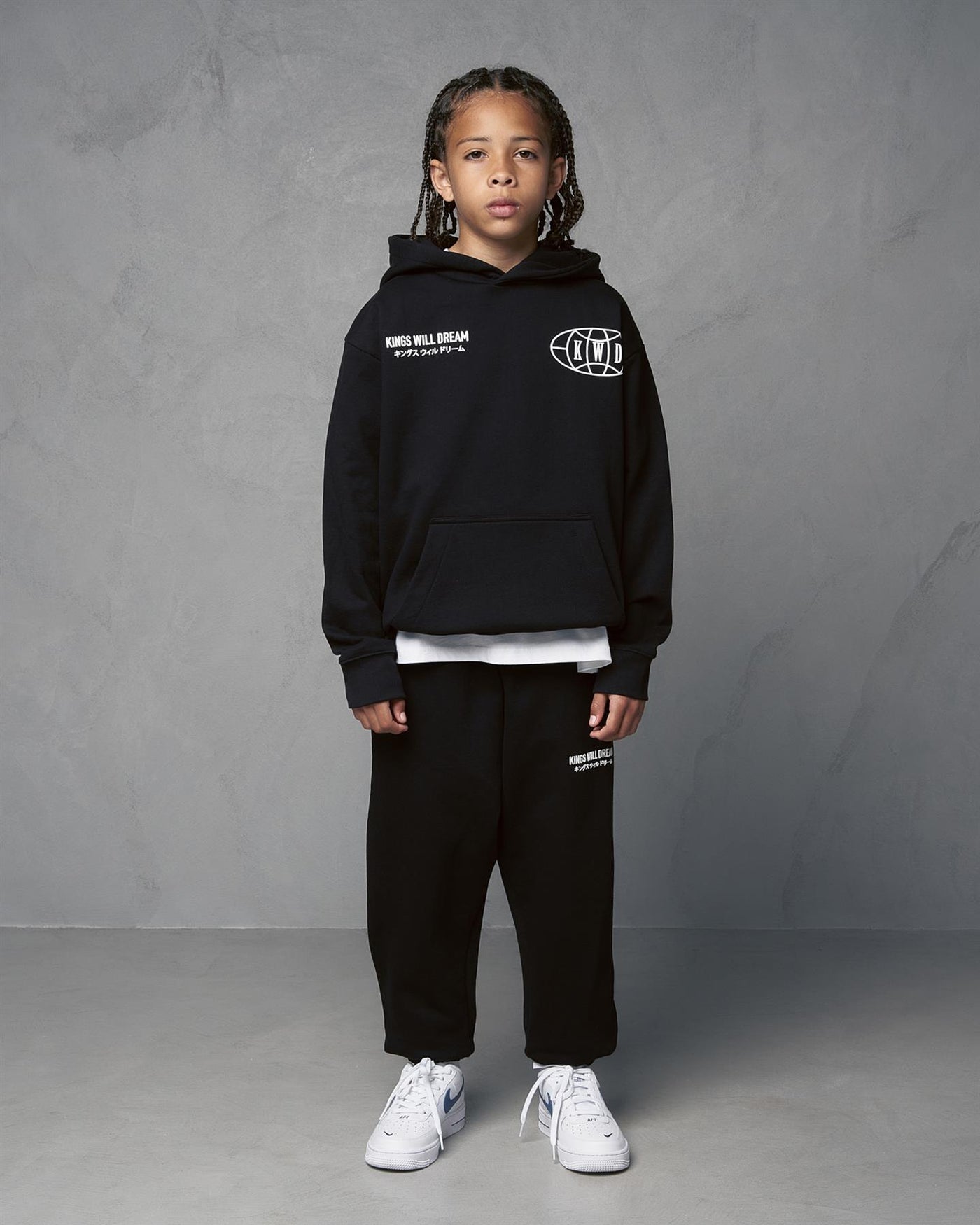 Kids Boys Studio King Joggers Black