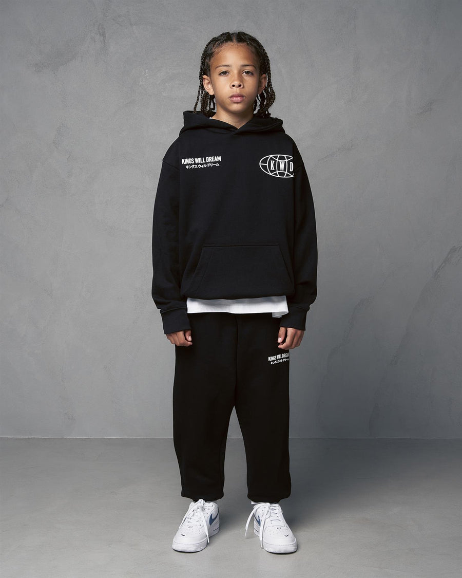 Kids Boys Studio King Joggers Black