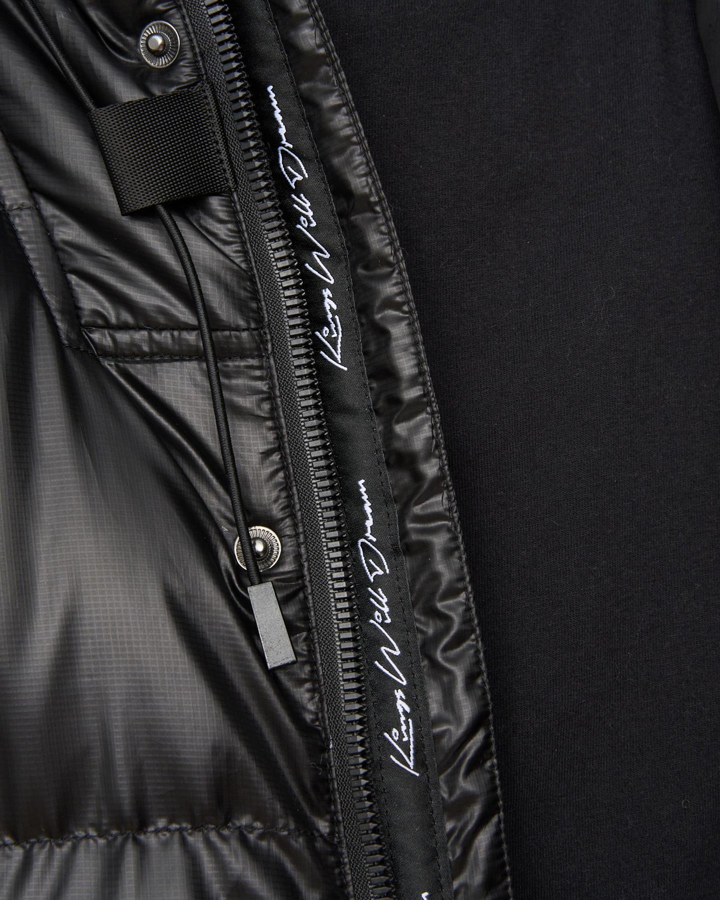 Mens Welcome Puffer Jacket Black
