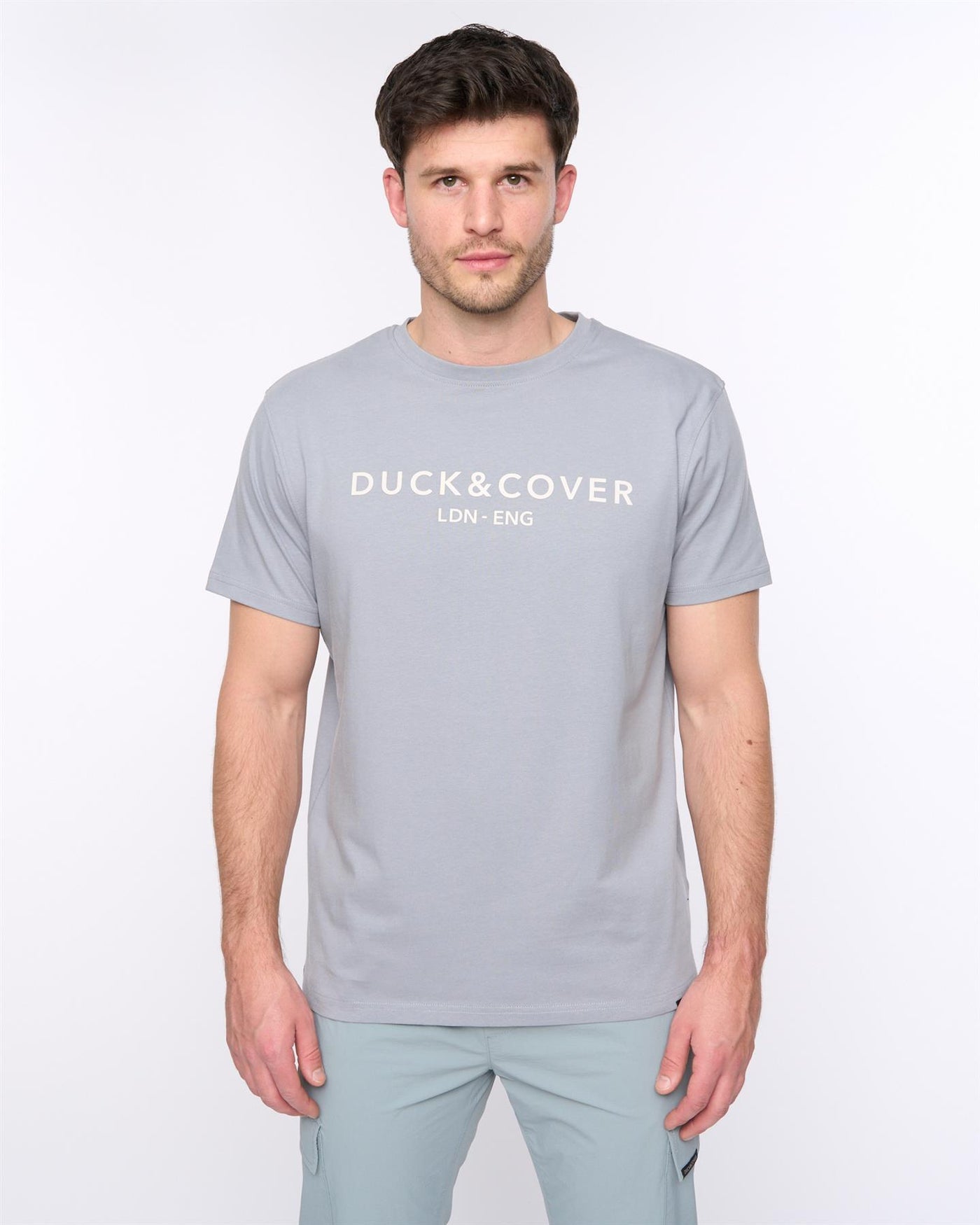 Mens Chamata T-Shirt Steel Blue