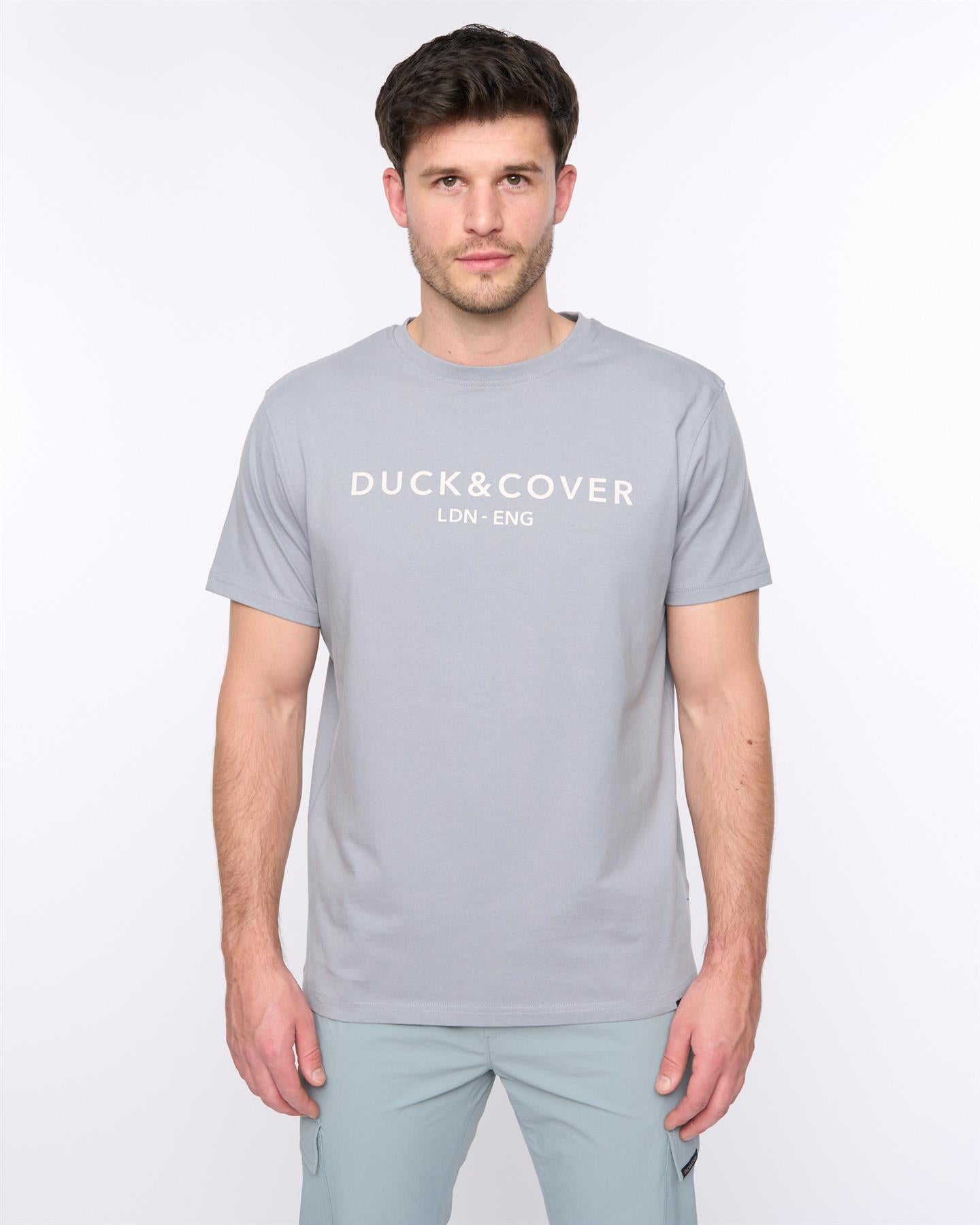 Mens Chamata T-Shirt Steel Blue