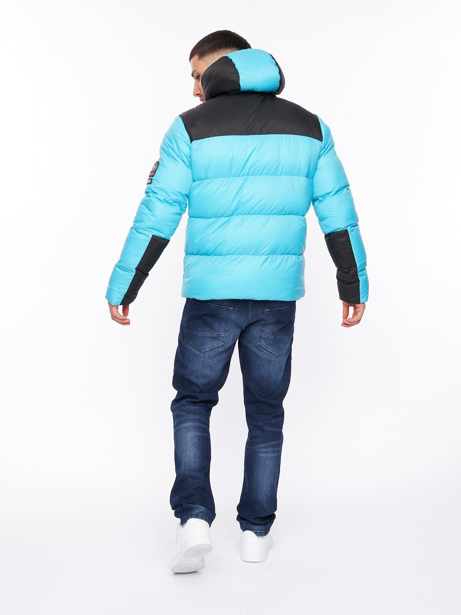Chemerley Hooded Jacket Turquoise