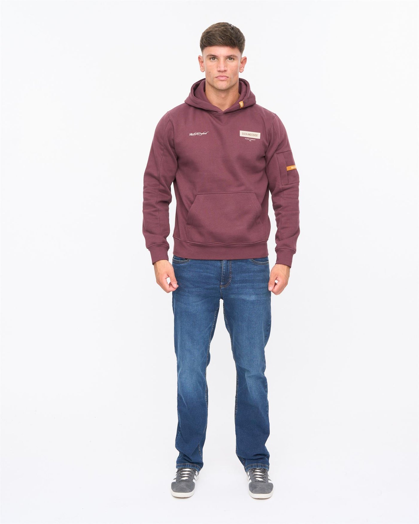 Mens Marsak V2 Hoodie Raisin