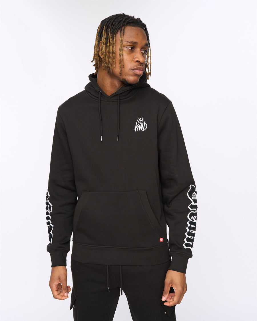 Mens Sleevely Hoodie Black
