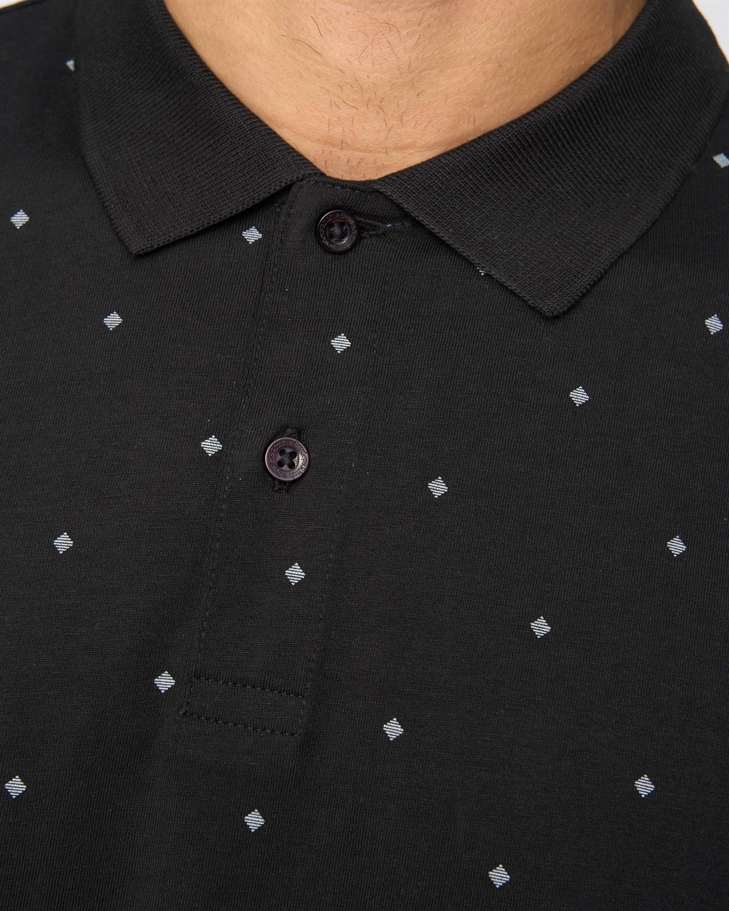 Mens Domray Polo Black
