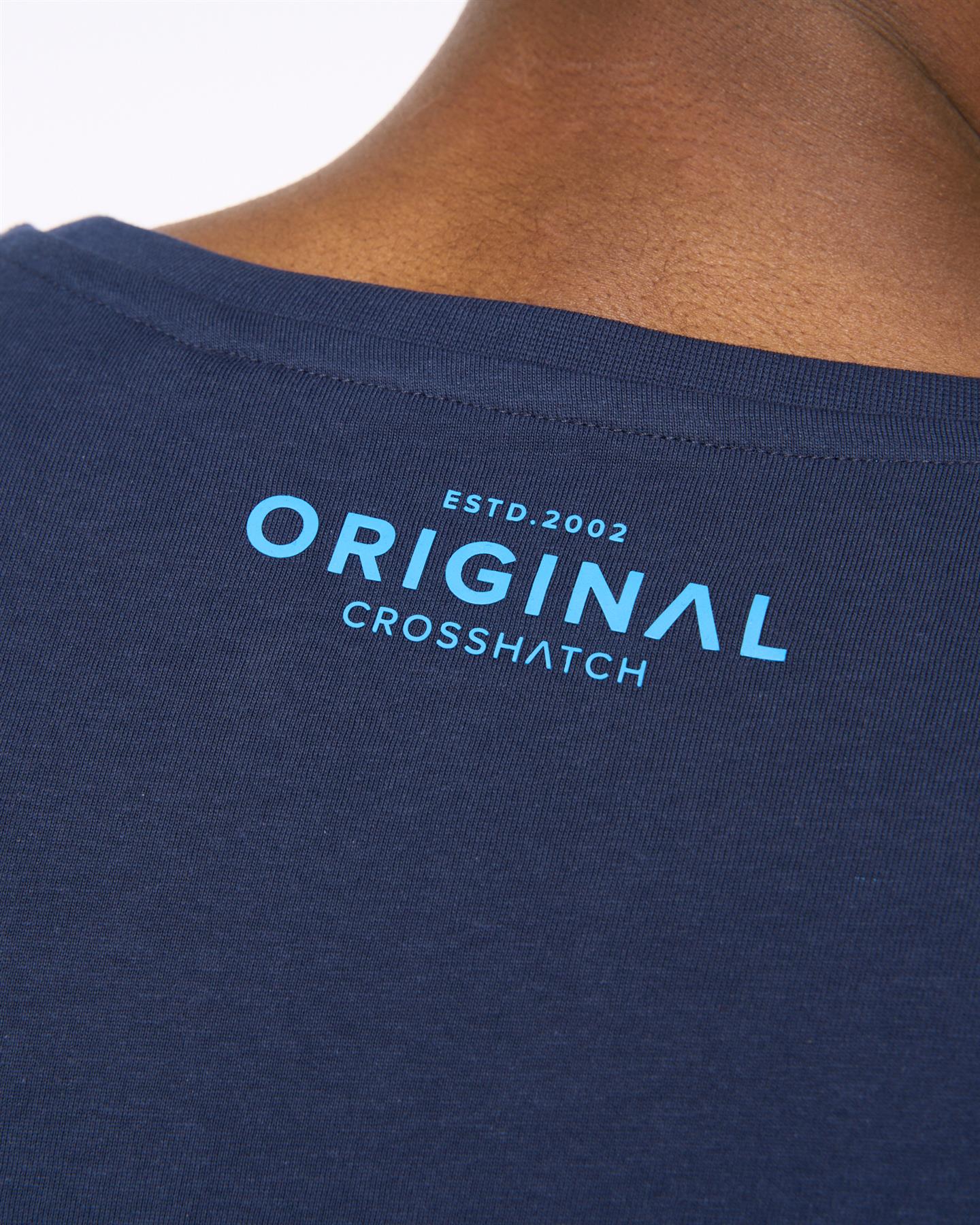 Mens Offaxis T-Shirt Navy