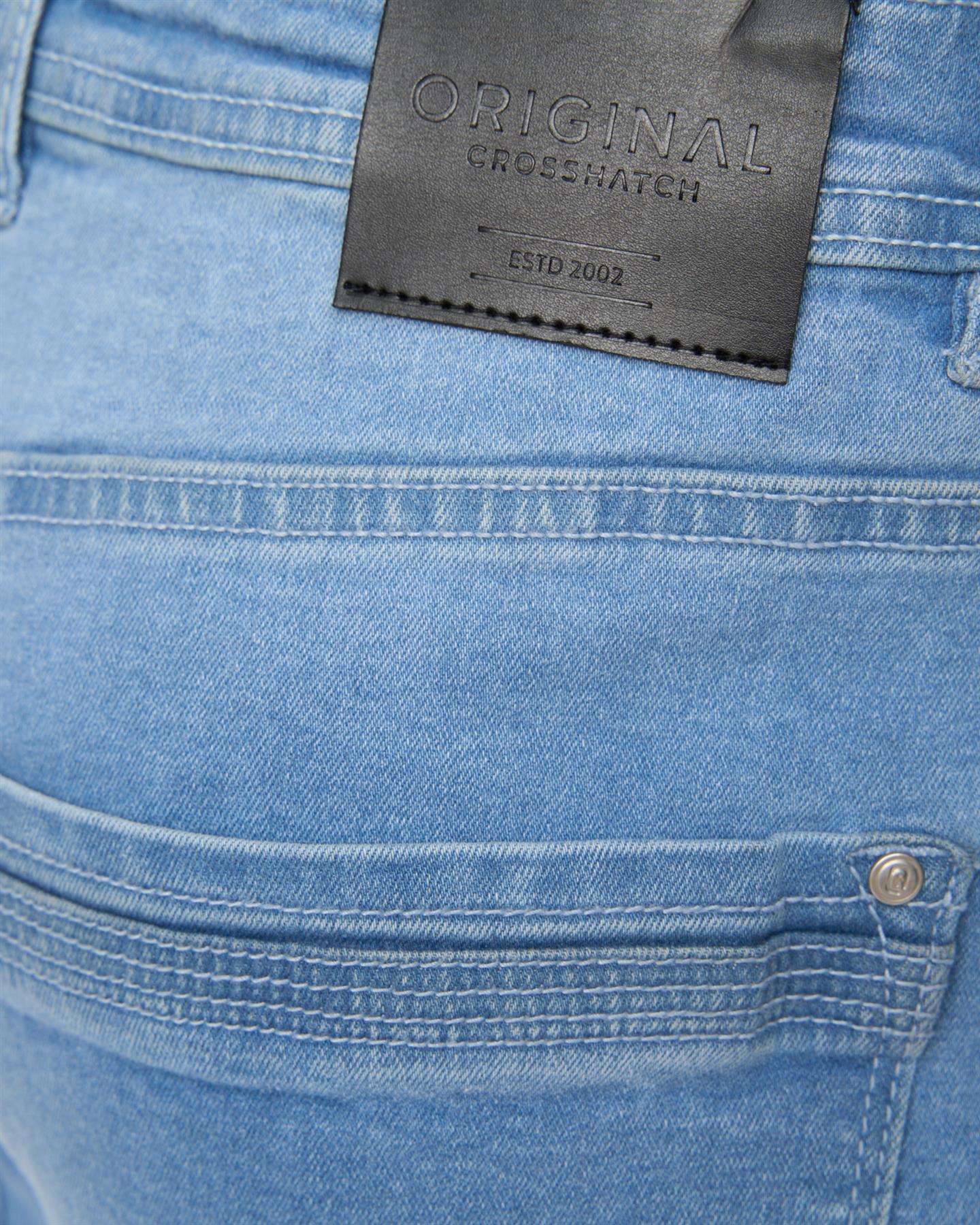 Mens Hammersmith Denim Shorts Light Wash
