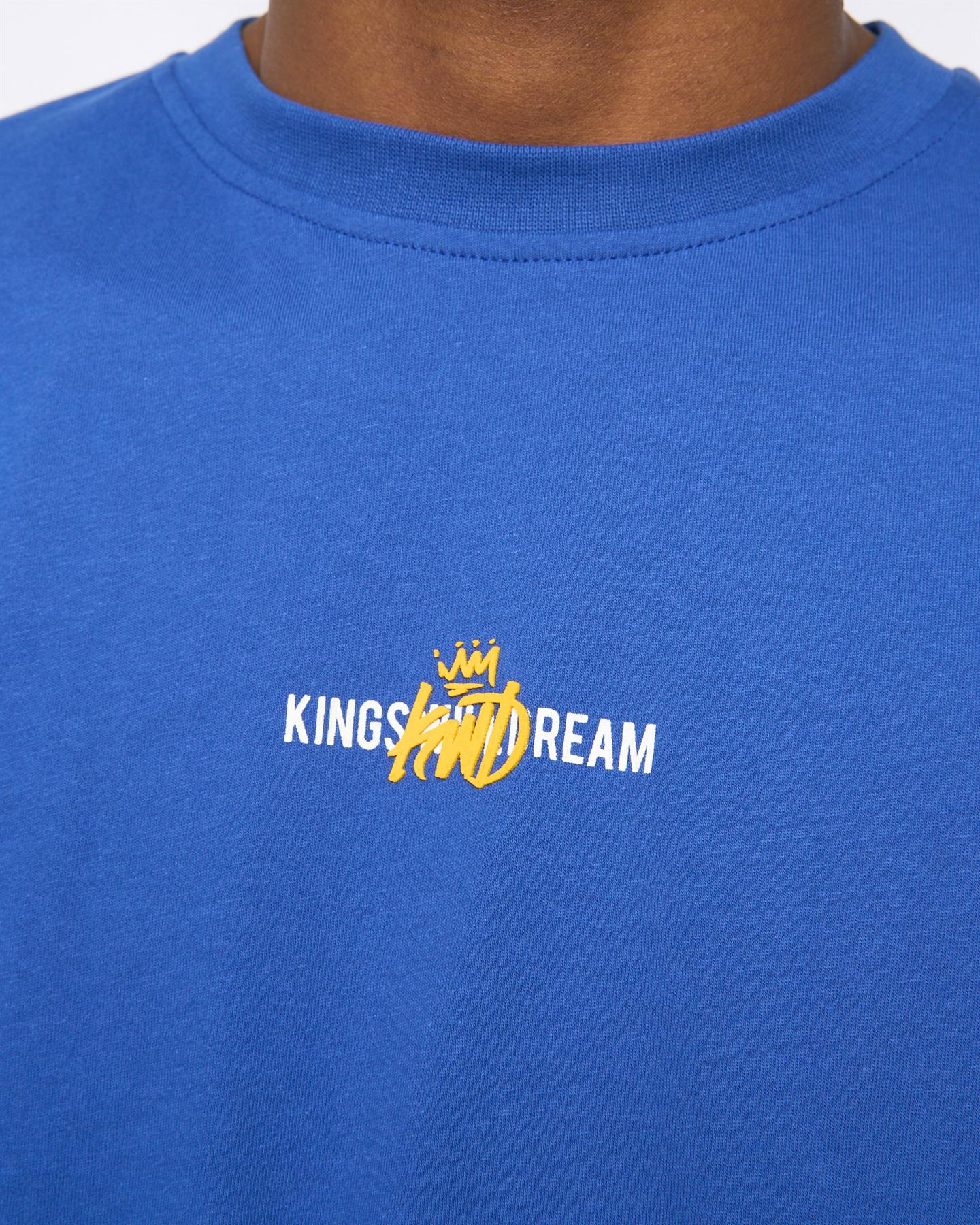 Mens Built T-Shirt Blue