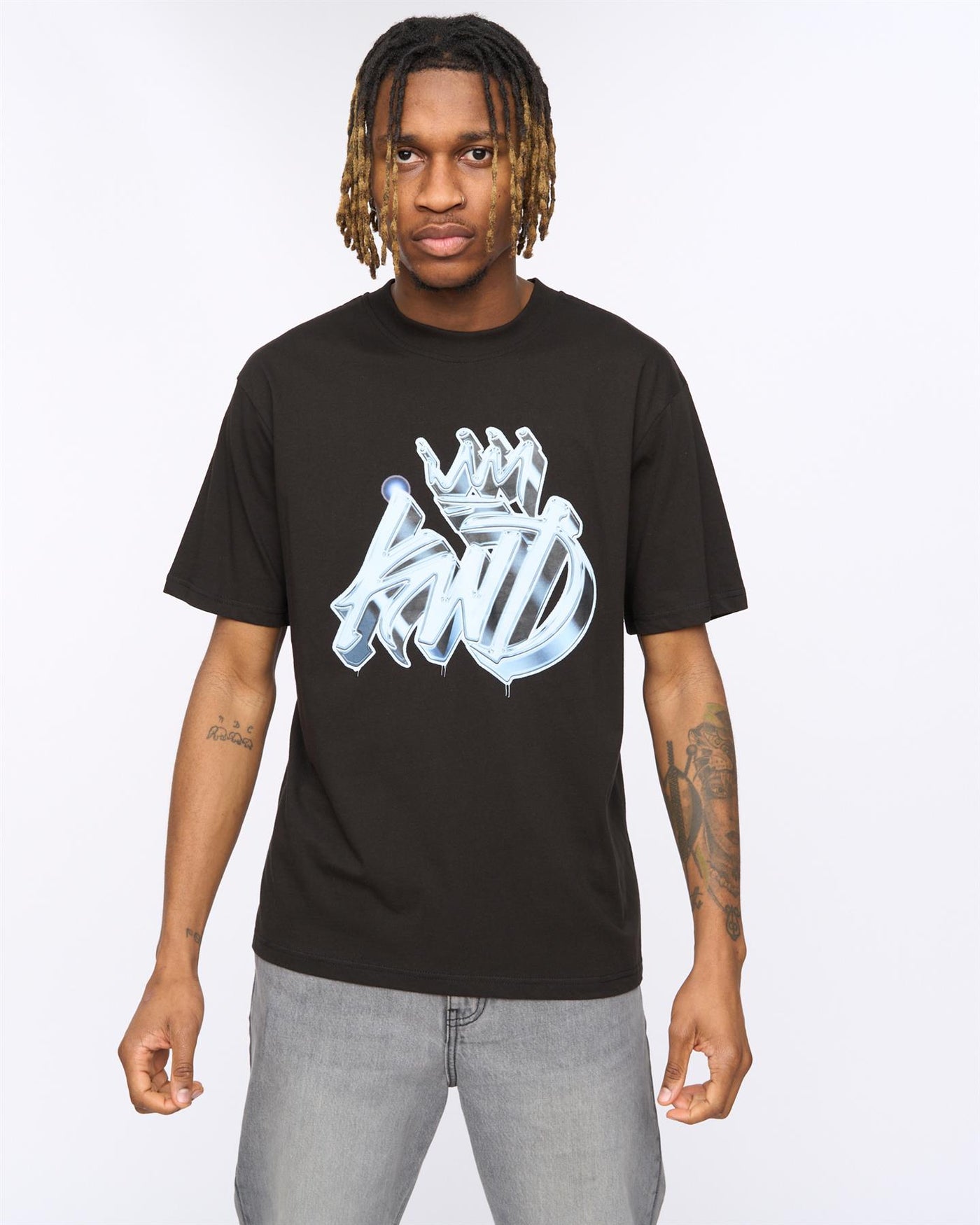 Mens Dimenshed T-Shirt Black