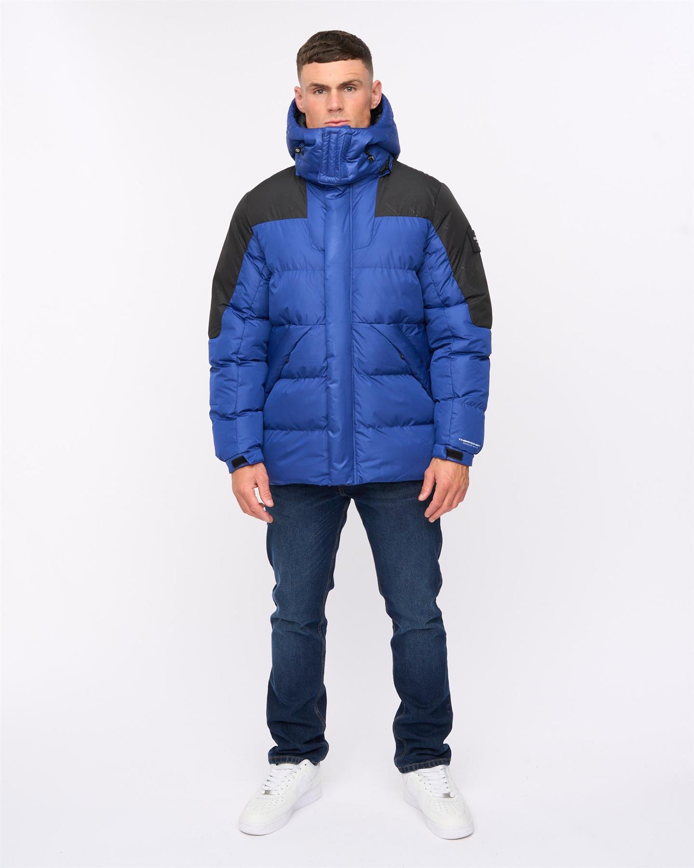 Mens Camptor Panel Jacket Blue