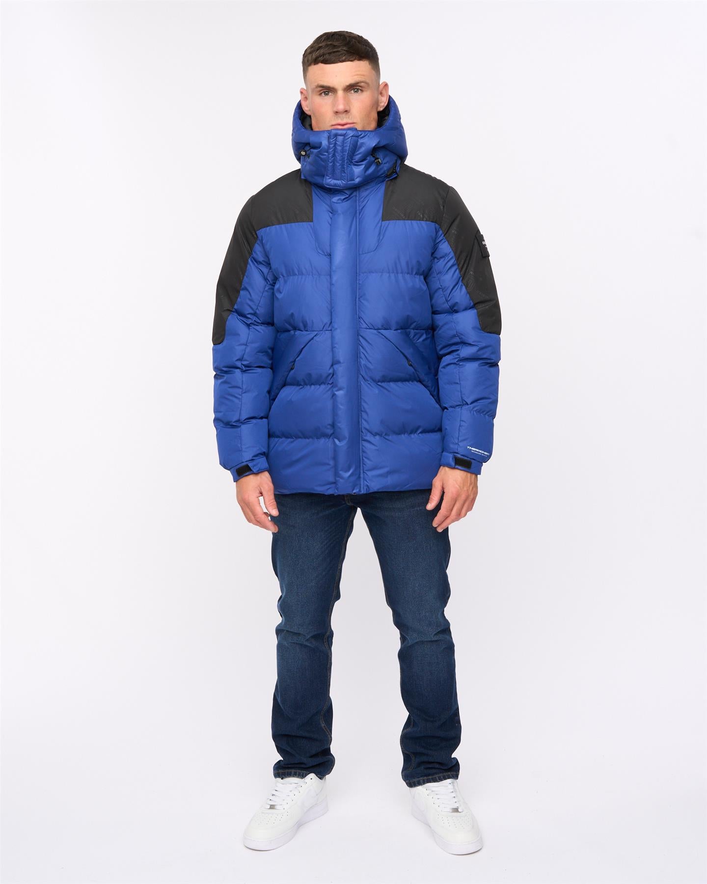 Mens Camptor Panel Jacket Blue