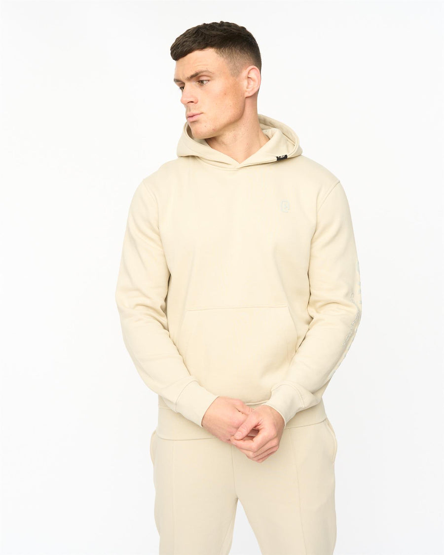 Mens Crufton Hoodie Light Stone