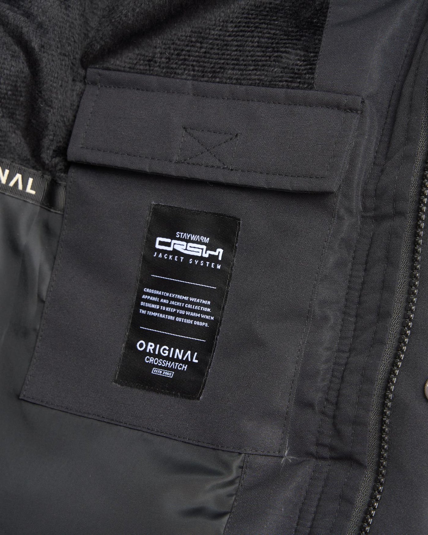 Mens Milwaka Long Jacket Black