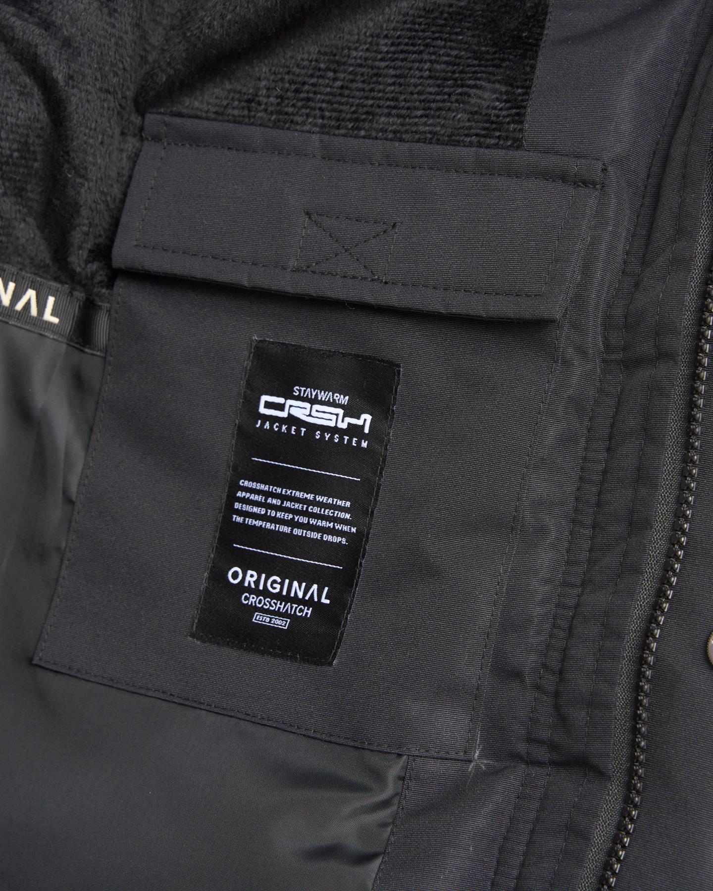 Mens Milwaka Long Jacket Black