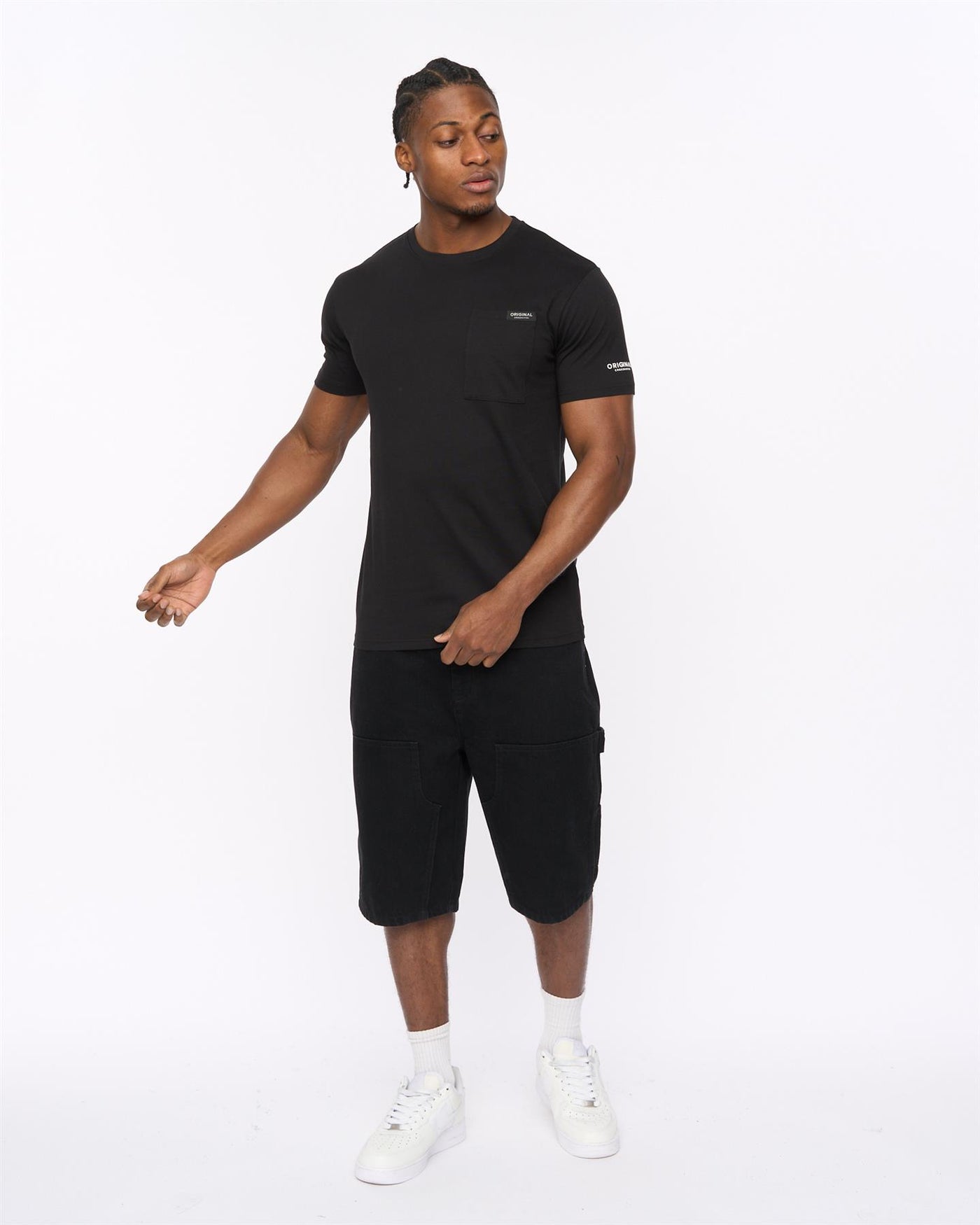 Mens Portville T-Shirt Black