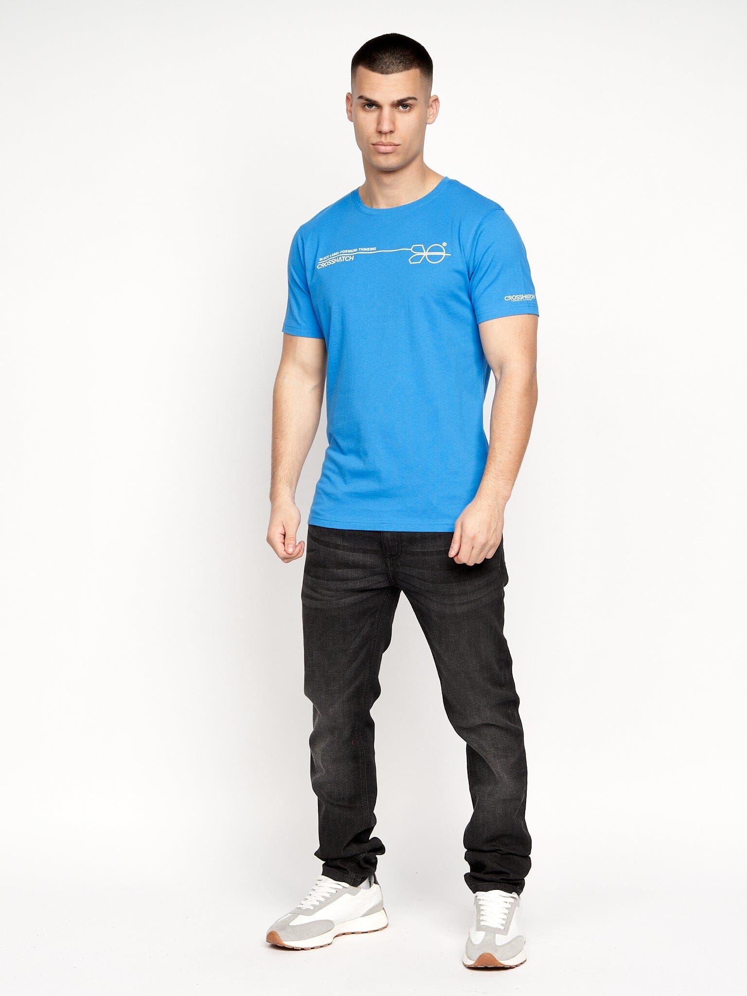 Pentan T-Shirt 2pk Blue/Grey