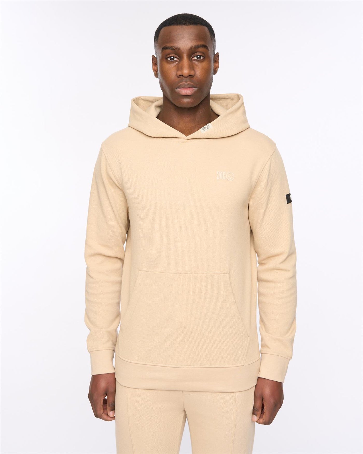 Mens Hannings Hoodie & Joggers Set Stone