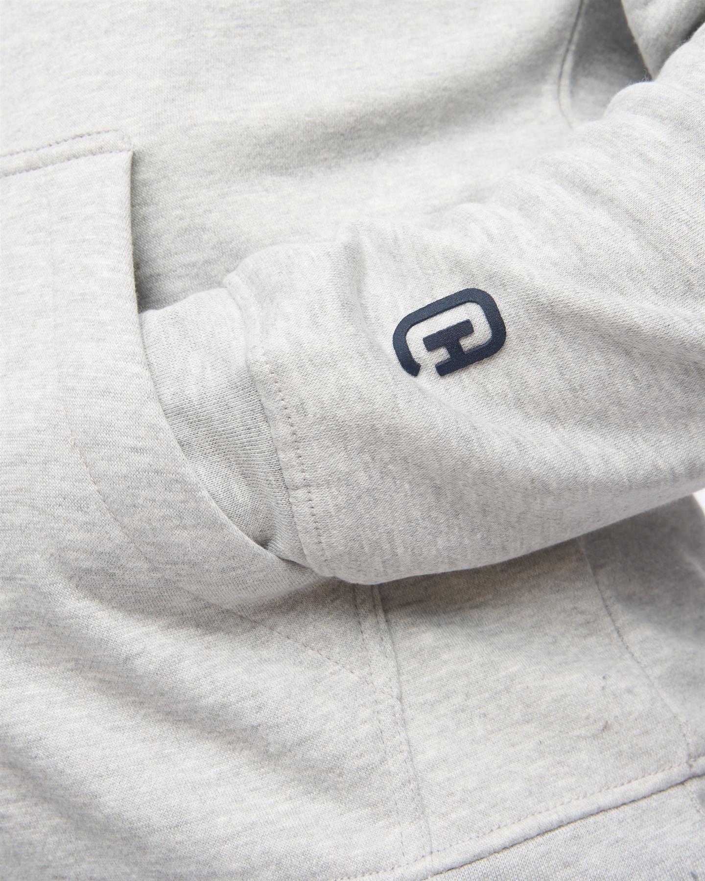 Mens Shoptown Hoodie Grey Marl