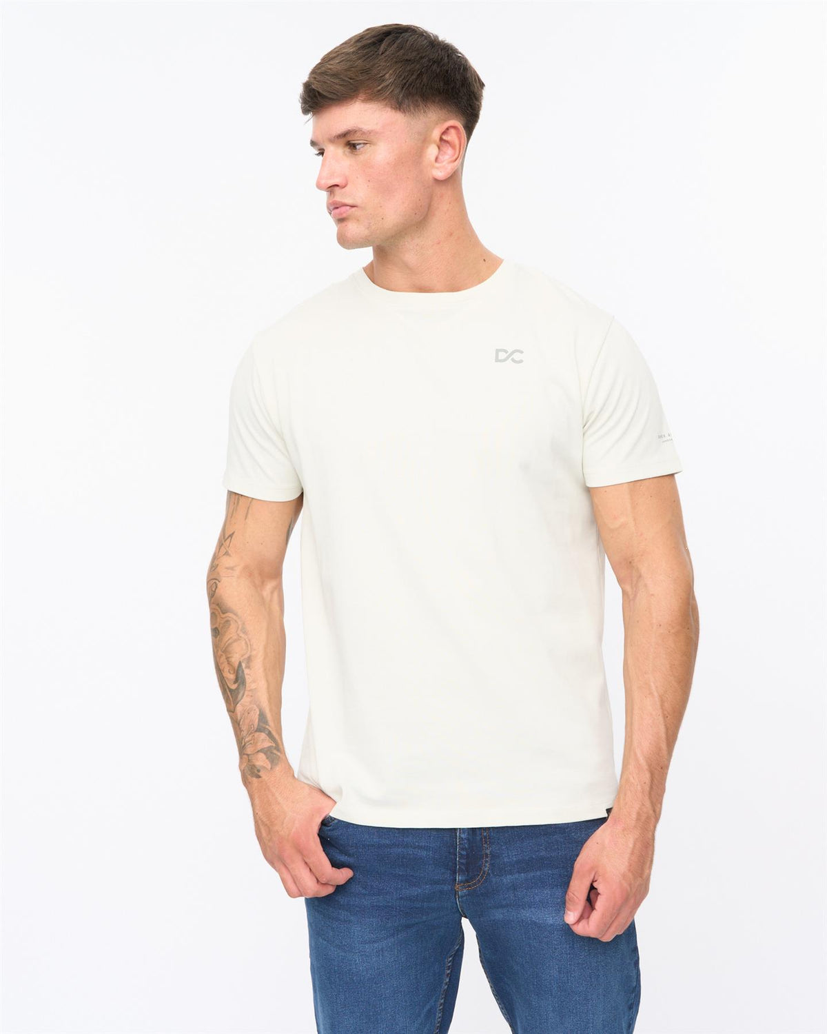 Mens Trimlines Heavy T-Shirt Off White
