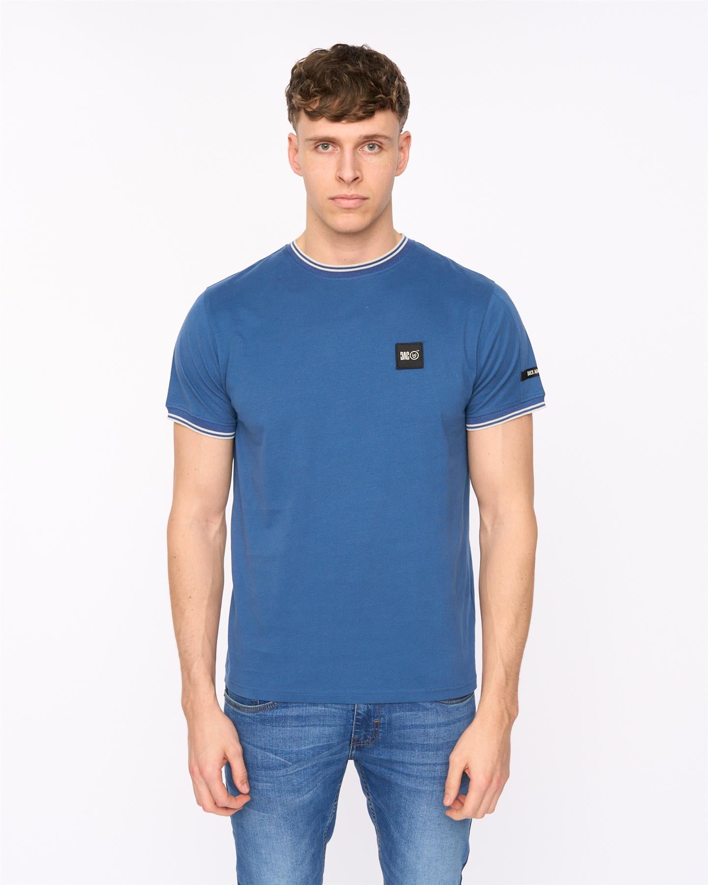 Mens Wrentham T-Shirt Denim Blue