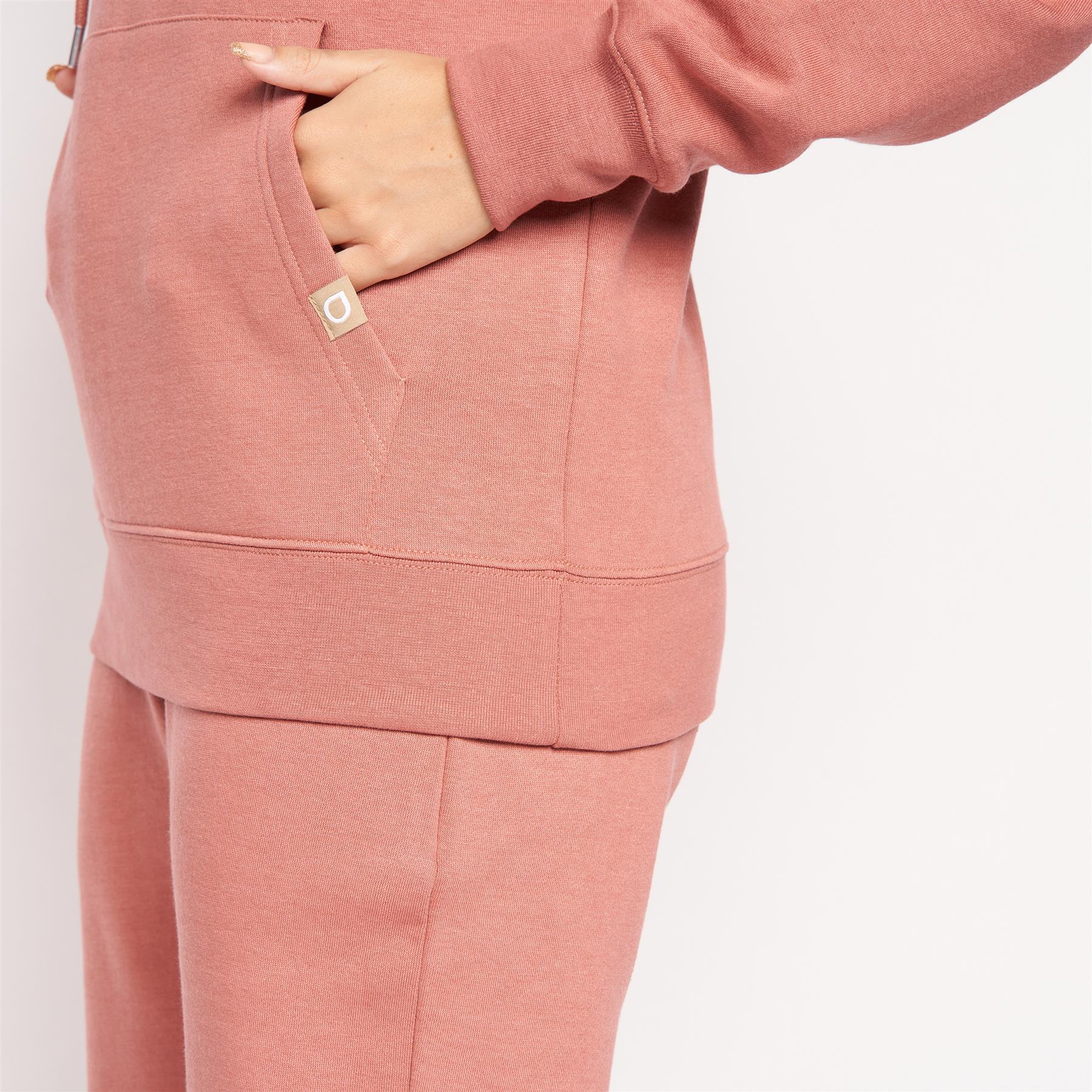 Womens Cremmoore Hoodie Dark Pink