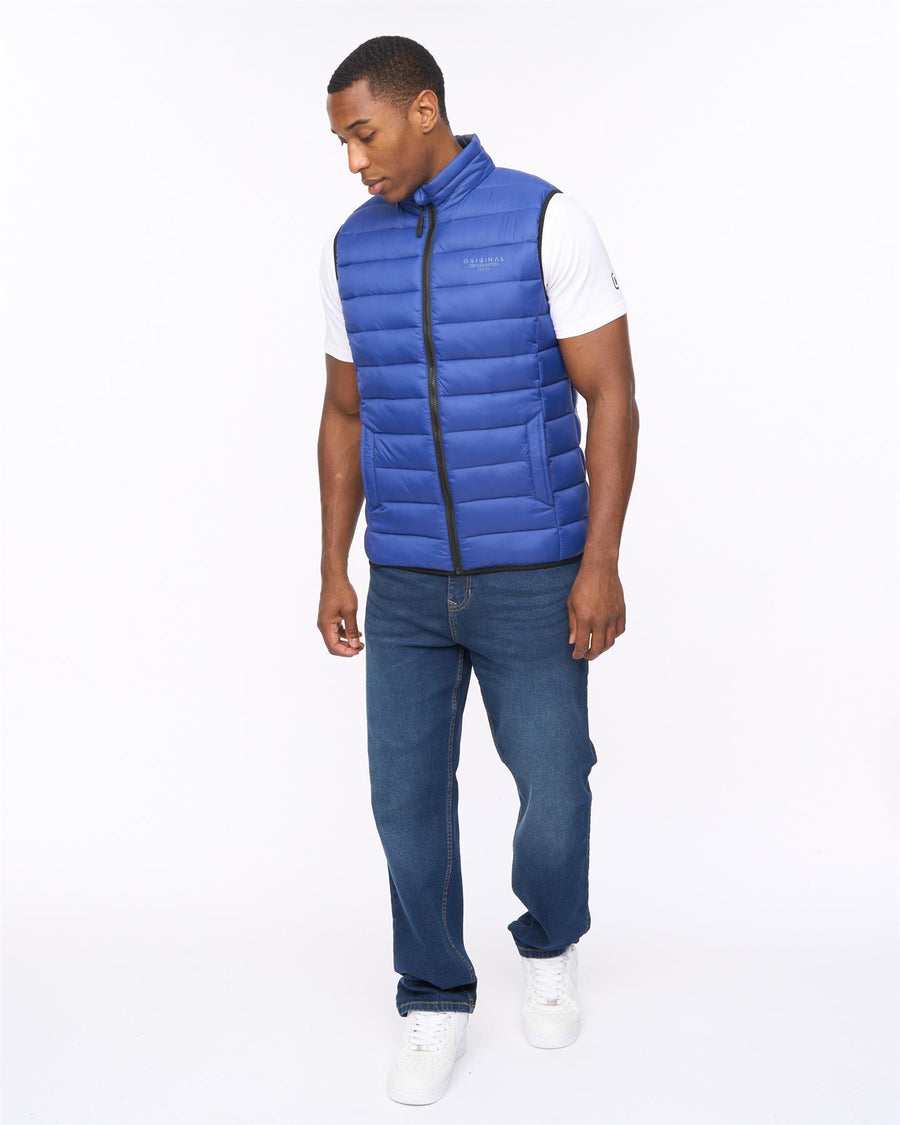 Mens Gattering MVE Gilet Royal