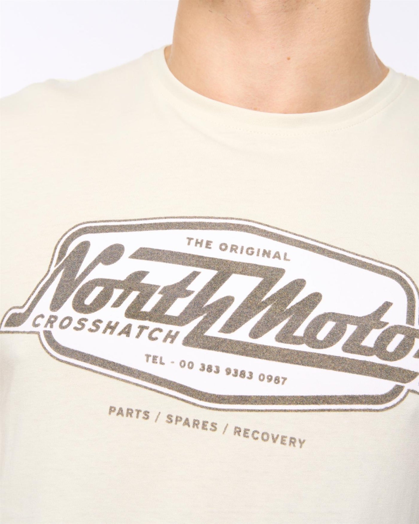 Mens Hellmere T-Shirt Off White