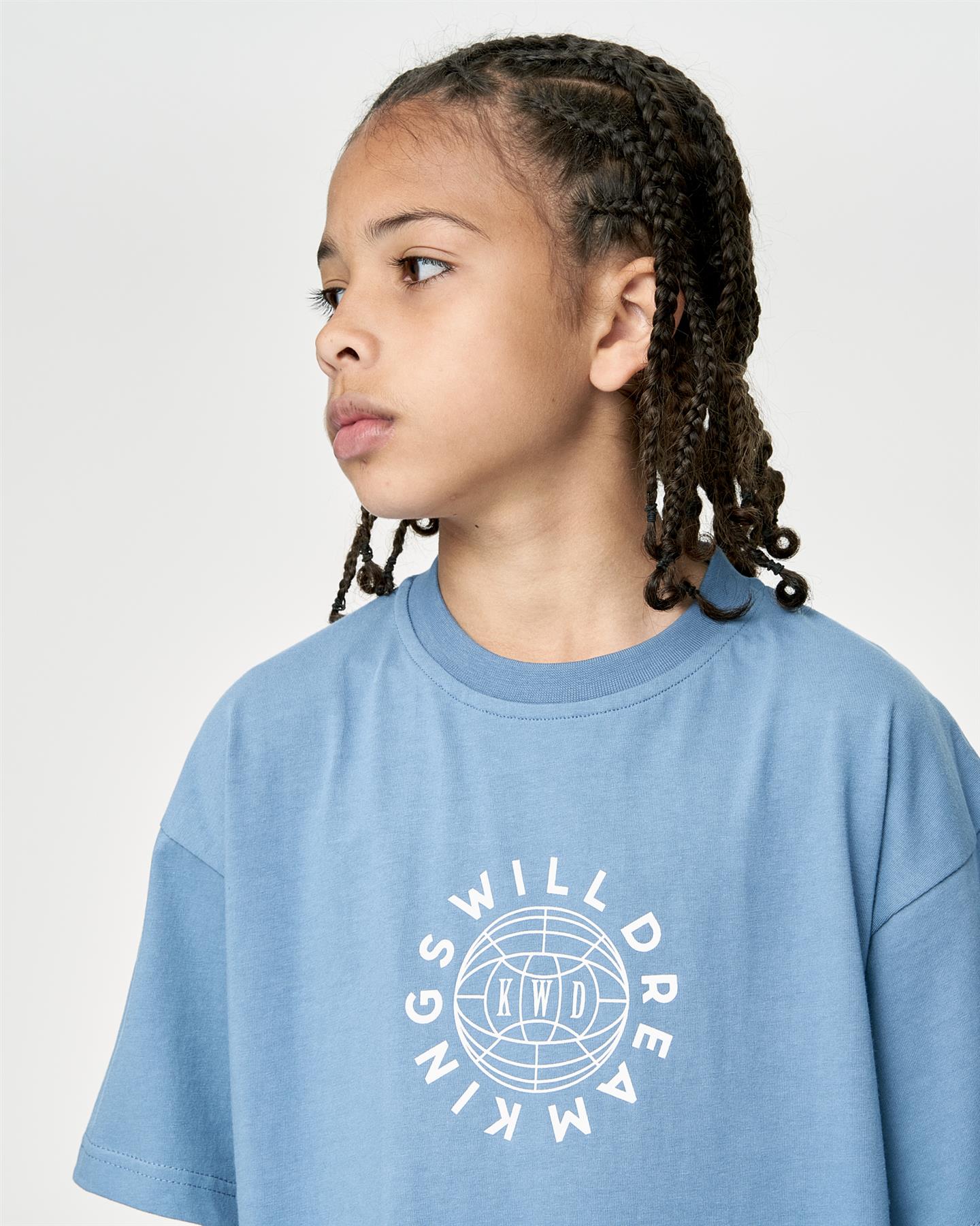 Kids Boys Studio Globalise T-Shirt Blue
